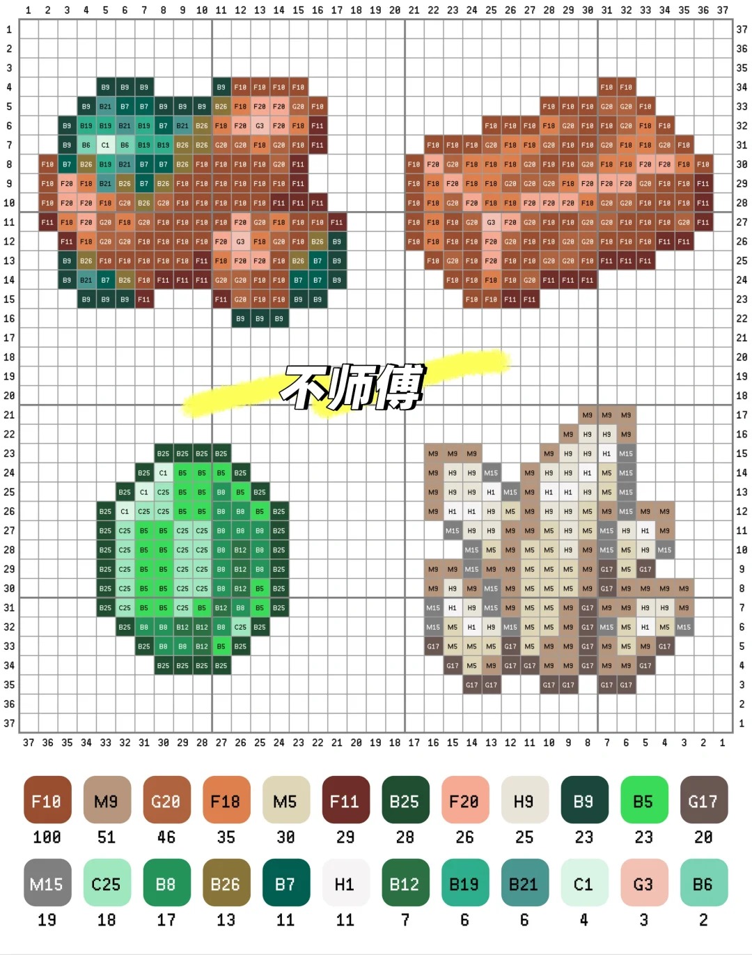 我的世界拼豆图纸可自取第25张,简单又好看,可保存 我的世界拼豆图纸可自取第25张,简单又好看,可保存