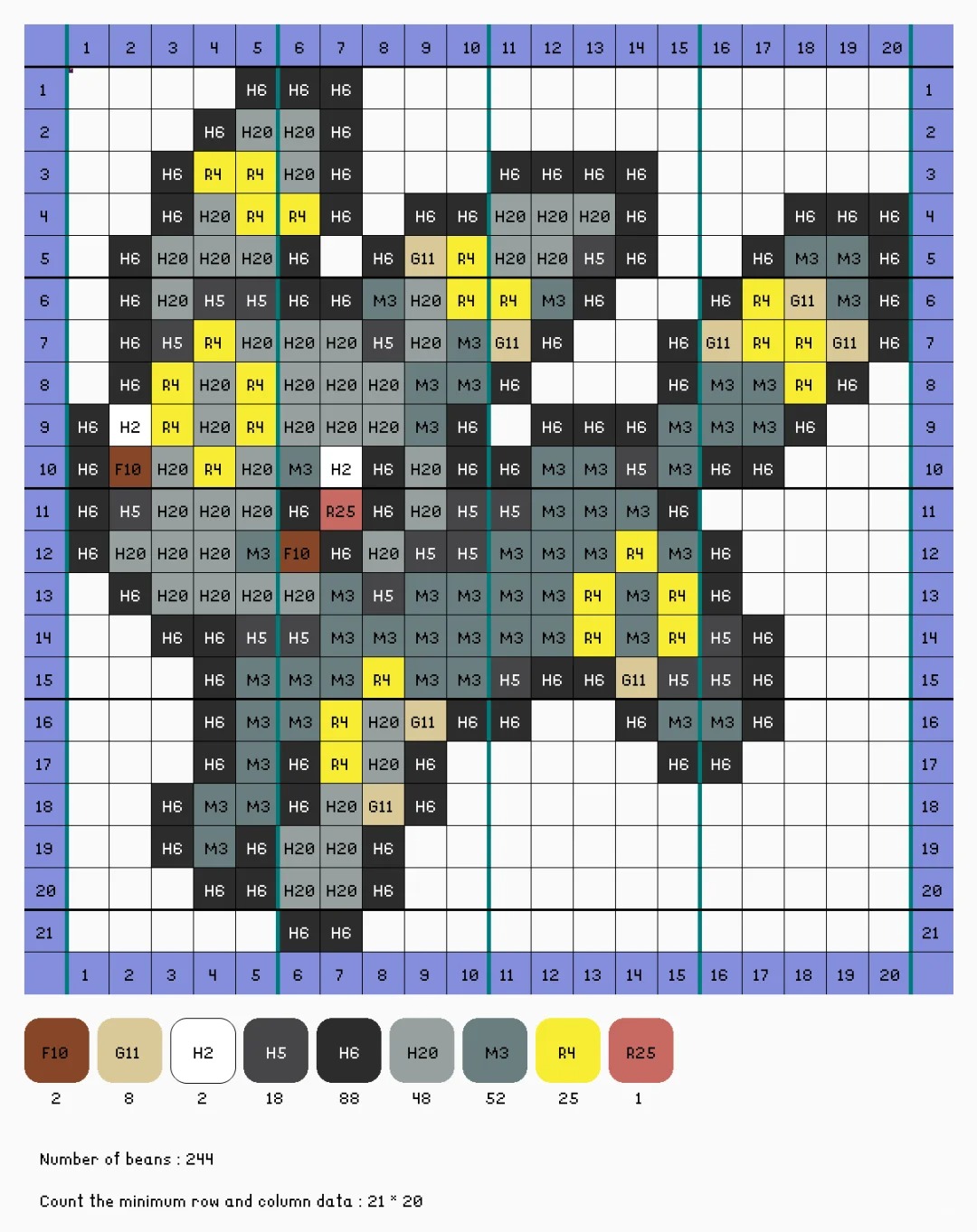 精灵宝可梦拼豆图纸可自取第330张,简单又好看,可保存 精灵宝可梦拼豆图纸可自取第330张,简单又好看,可保存