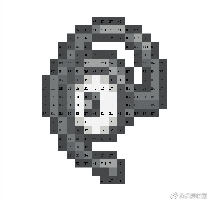 精灵宝可梦拼豆图纸可自取第530张,简单又好看,可保存 精灵宝可梦拼豆图纸可自取第530张,简单又好看,可保存