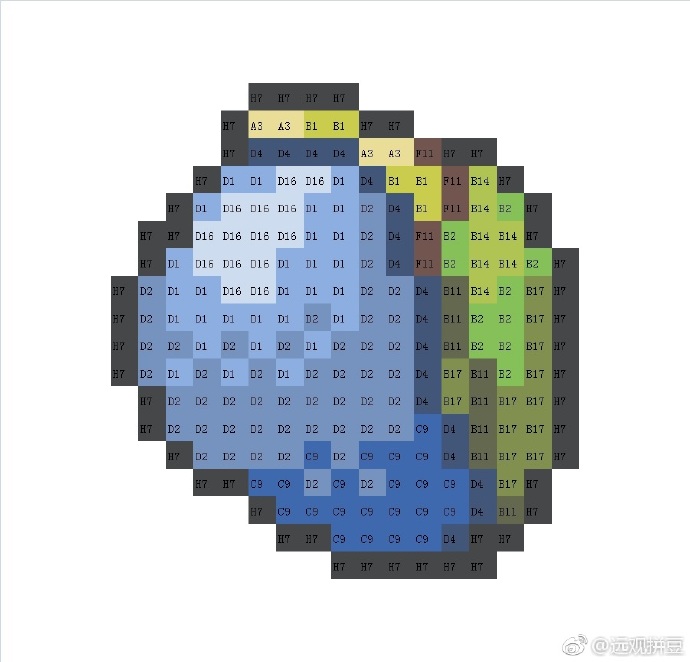 精灵宝可梦拼豆图纸可自取第571张,简单又好看,可保存 精灵宝可梦拼豆图纸可自取第571张,简单又好看,可保存