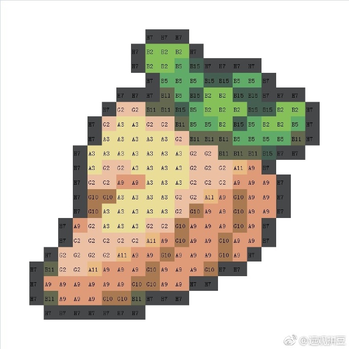 精灵宝可梦拼豆图纸可自取第573张,简单又好看,可保存 精灵宝可梦拼豆图纸可自取第573张,简单又好看,可保存