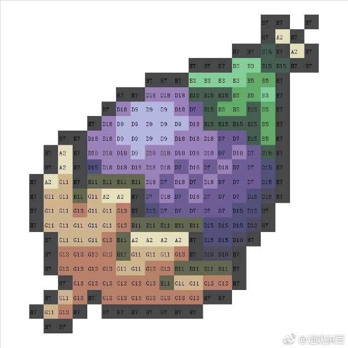 精灵宝可梦拼豆图纸可自取第575张,简单又好看,可保存 精灵宝可梦拼豆图纸可自取第575张,简单又好看,可保存