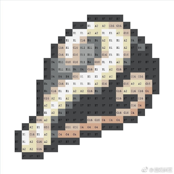 精灵宝可梦拼豆图纸可自取第595张,简单又好看,可保存 精灵宝可梦拼豆图纸可自取第595张,简单又好看,可保存