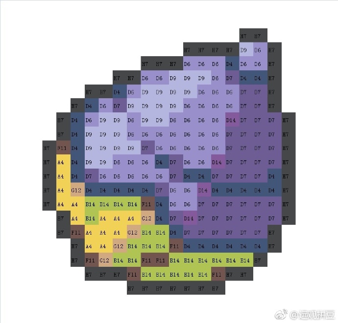 精灵宝可梦拼豆图纸可自取第597张,简单又好看,可保存 精灵宝可梦拼豆图纸可自取第597张,简单又好看,可保存