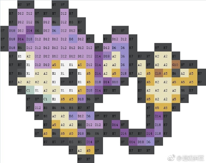 精灵宝可梦拼豆图纸可自取第954张,简单又好看,可保存 精灵宝可梦拼豆图纸可自取第954张,简单又好看,可保存