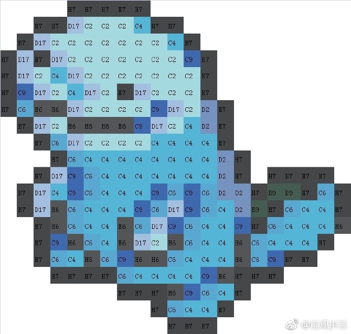 精灵宝可梦拼豆图纸可自取第959张,简单又好看,可保存 精灵宝可梦拼豆图纸可自取第959张,简单又好看,可保存