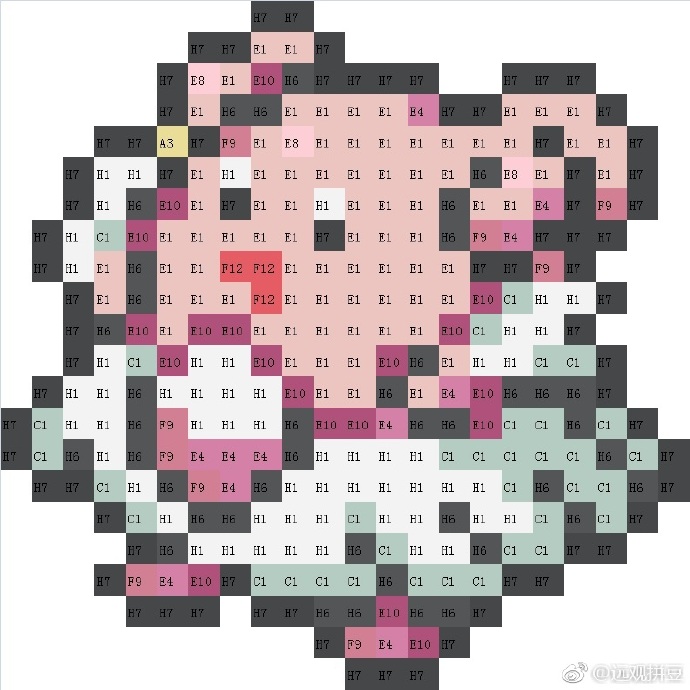 精灵宝可梦拼豆图纸可自取第1006张,简单又好看,可保存 精灵宝可梦拼豆图纸可自取第1006张,简单又好看,可保存