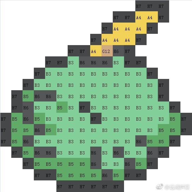 精灵宝可梦拼豆图纸可自取第1180张,简单又好看,可保存 精灵宝可梦拼豆图纸可自取第1180张,简单又好看,可保存