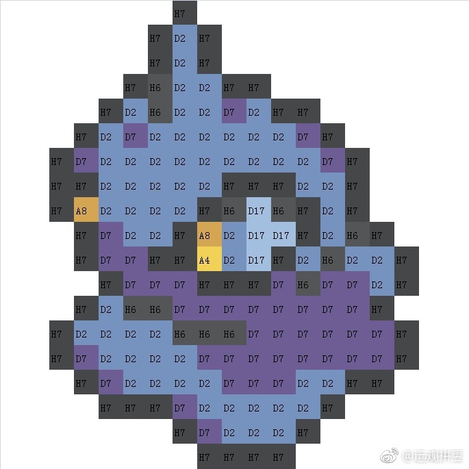 精灵宝可梦拼豆图纸可自取第1217张,简单又好看,可保存 精灵宝可梦拼豆图纸可自取第1217张,简单又好看,可保存