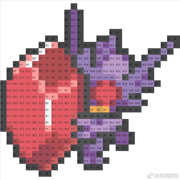 精灵宝可梦拼豆图纸可自取第2118张,简单又好看,可保存 精灵宝可梦拼豆图纸可自取第2118张,简单又好看,可保存