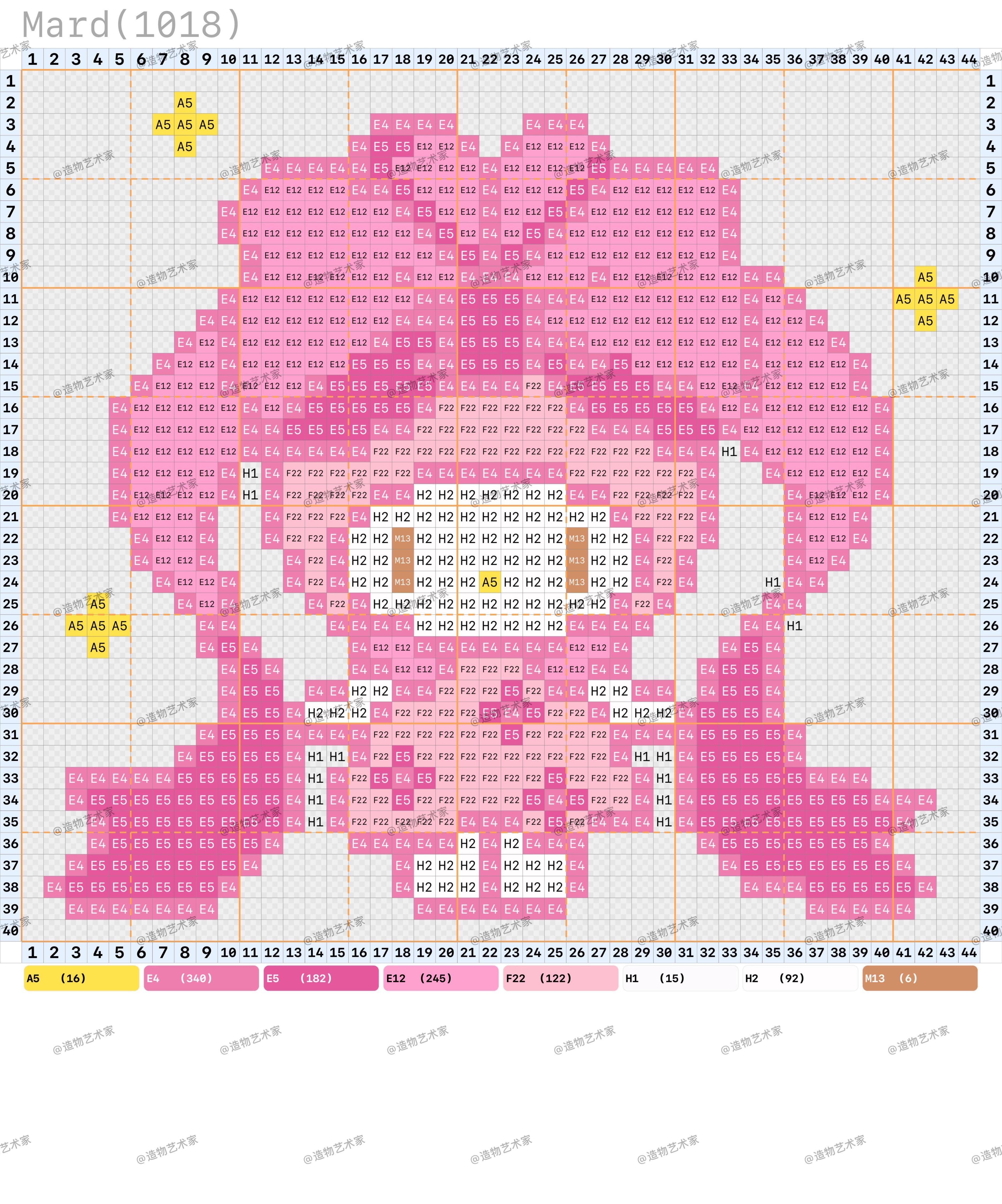 hellokitty拼豆图纸可自取第360张,简单又好看,可保存 hellokitty拼豆图纸可自取第360张,简单又好看,可保存