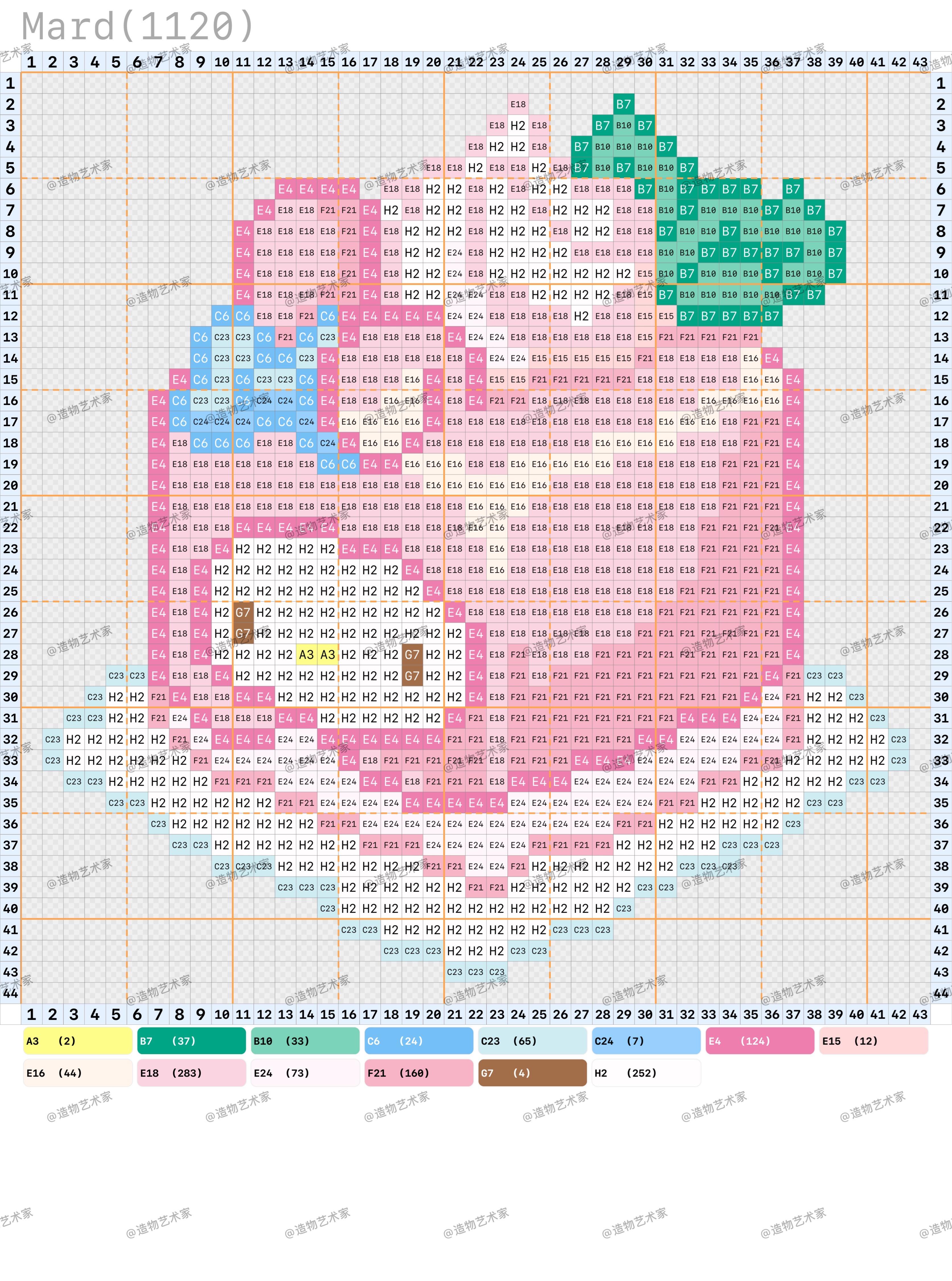 hellokitty拼豆图纸可自取第366张,简单又好看,可保存 hellokitty拼豆图纸可自取第366张,简单又好看,可保存