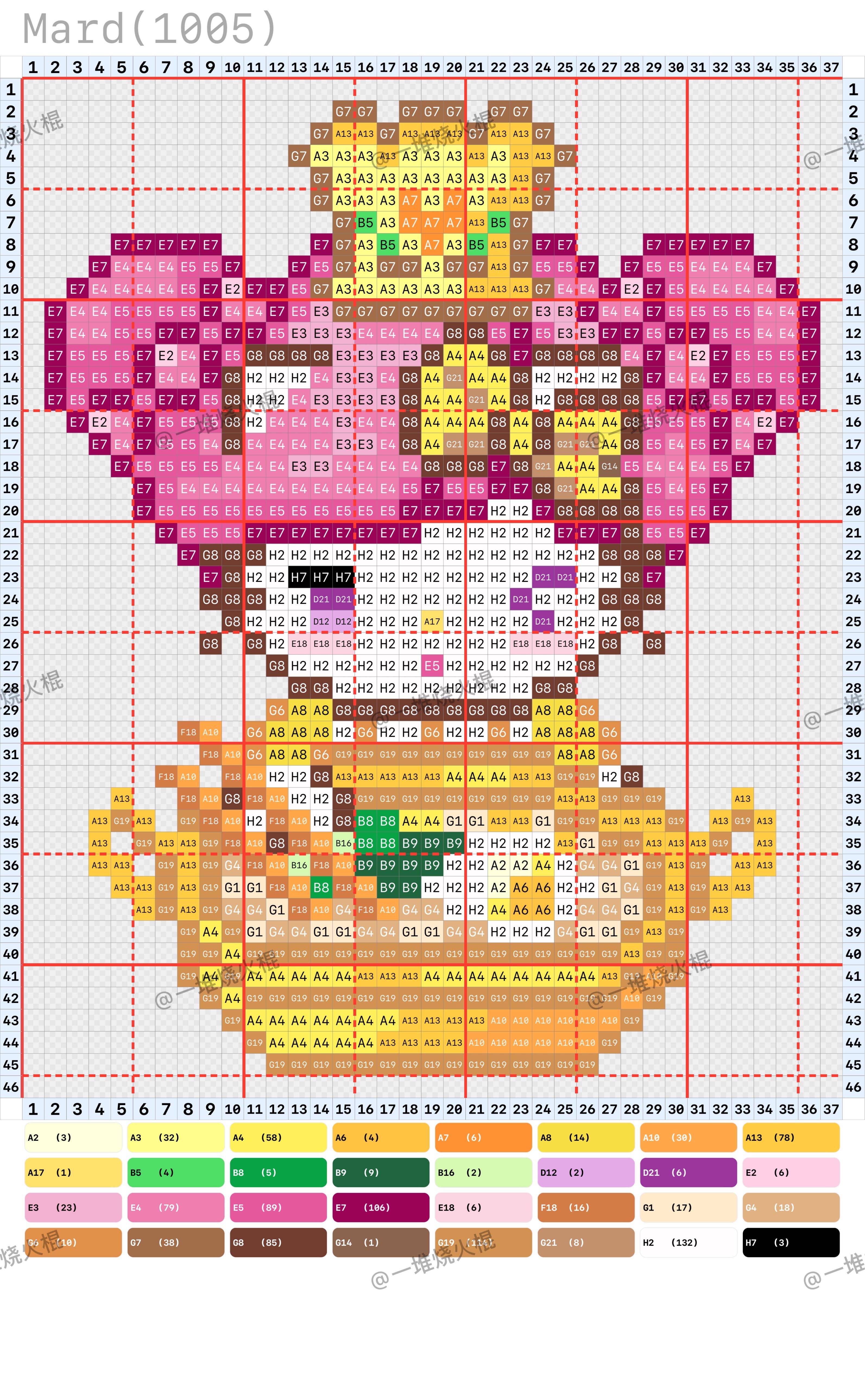 hellokitty拼豆图纸可自取第414张,简单又好看,可保存 hellokitty拼豆图纸可自取第414张,简单又好看,可保存
