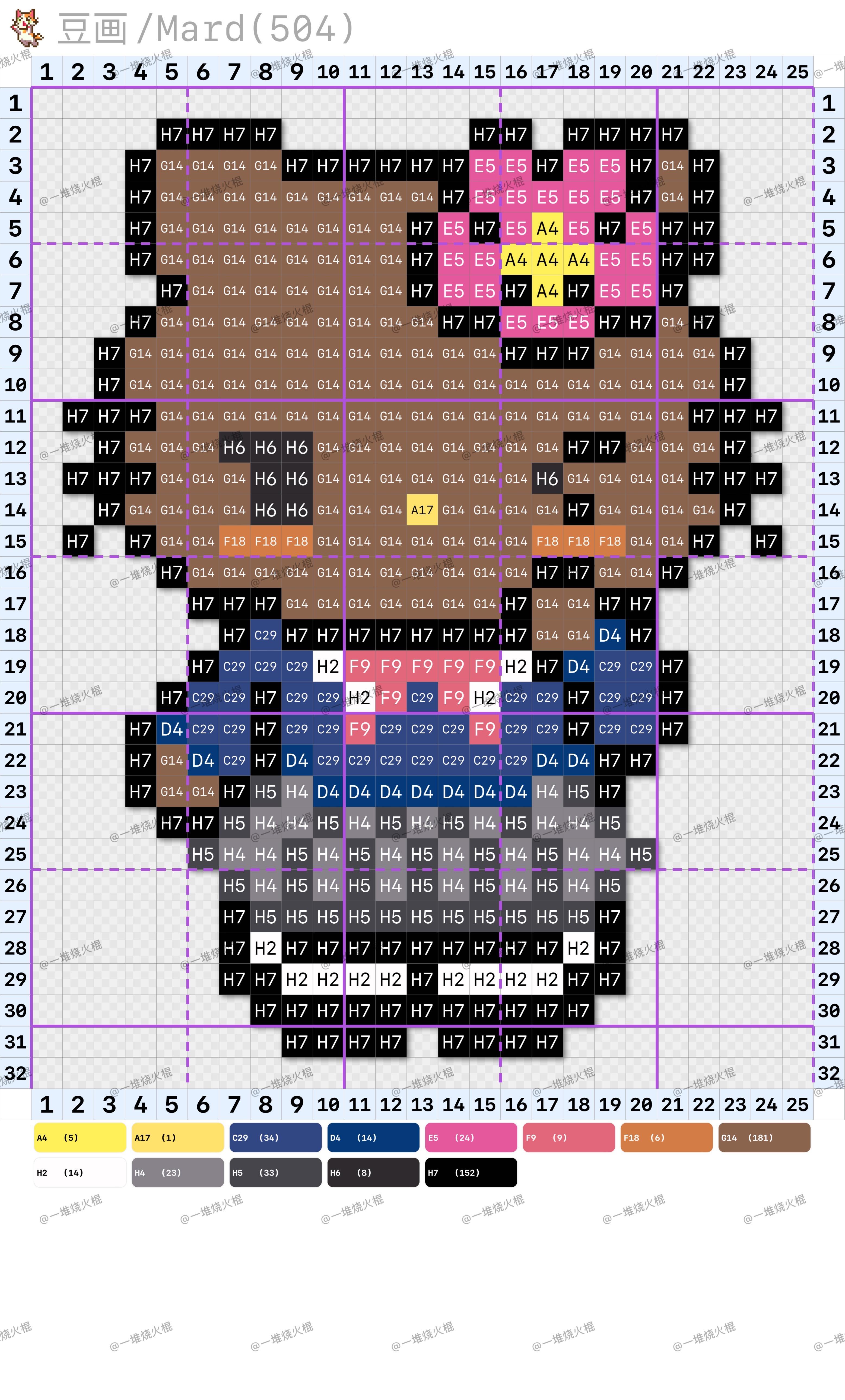 hellokitty拼豆图纸可自取第423张,简单又好看,可保存 hellokitty拼豆图纸可自取第423张,简单又好看,可保存