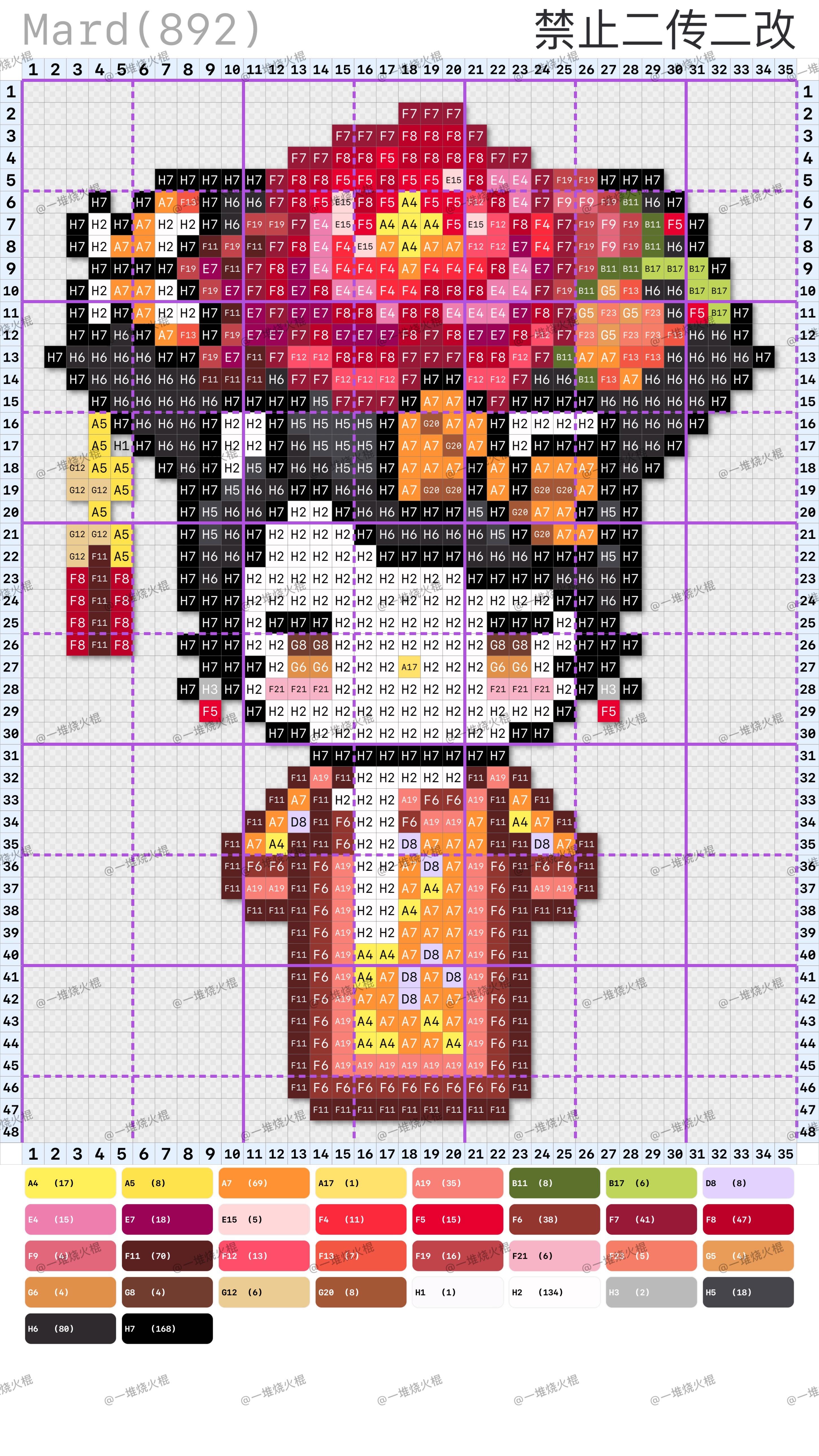 hellokitty拼豆图纸可自取第429张,简单又好看,可保存 hellokitty拼豆图纸可自取第429张,简单又好看,可保存