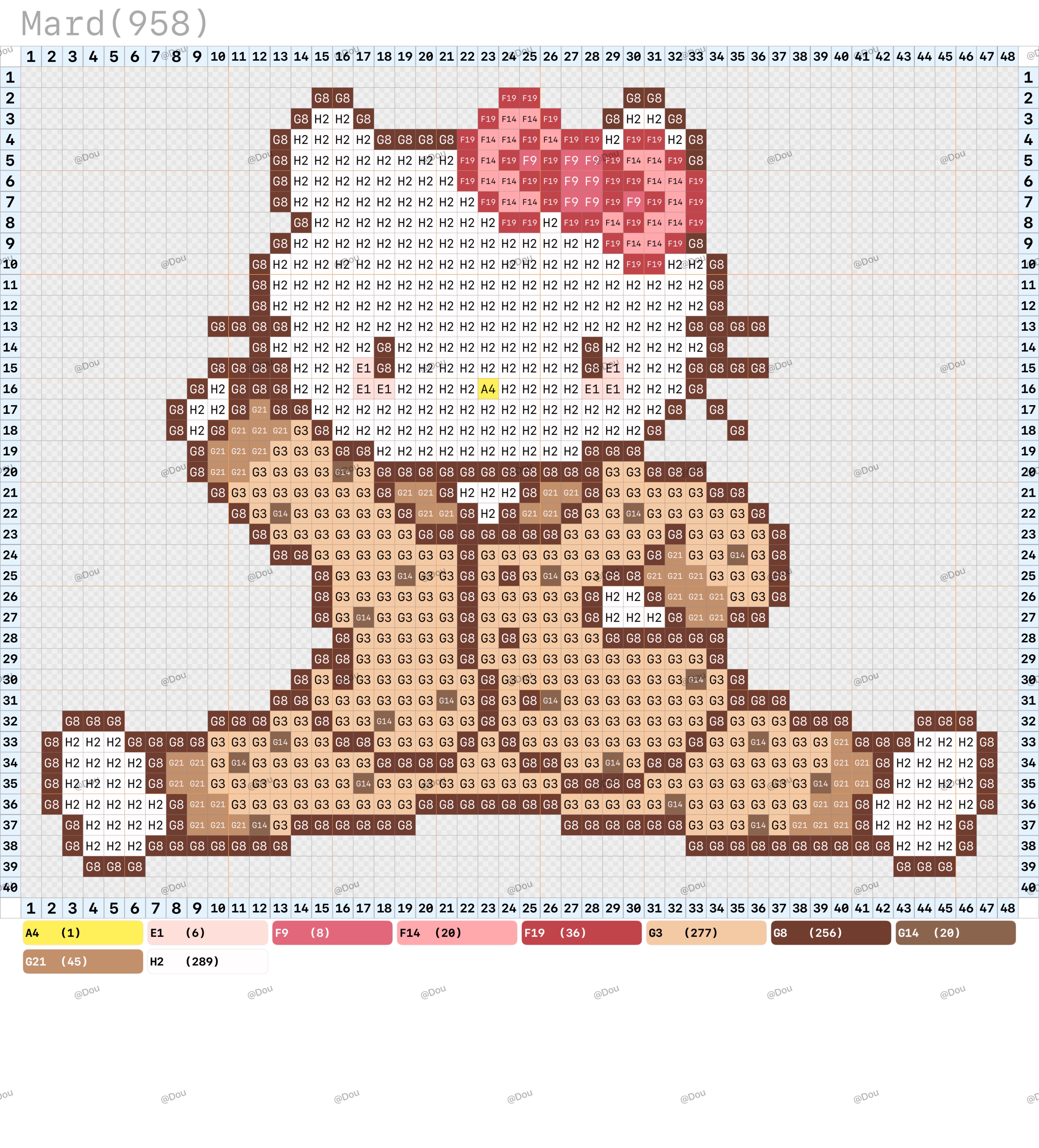 hellokitty拼豆图纸可自取第483张,简单又好看,可保存 hellokitty拼豆图纸可自取第483张,简单又好看,可保存