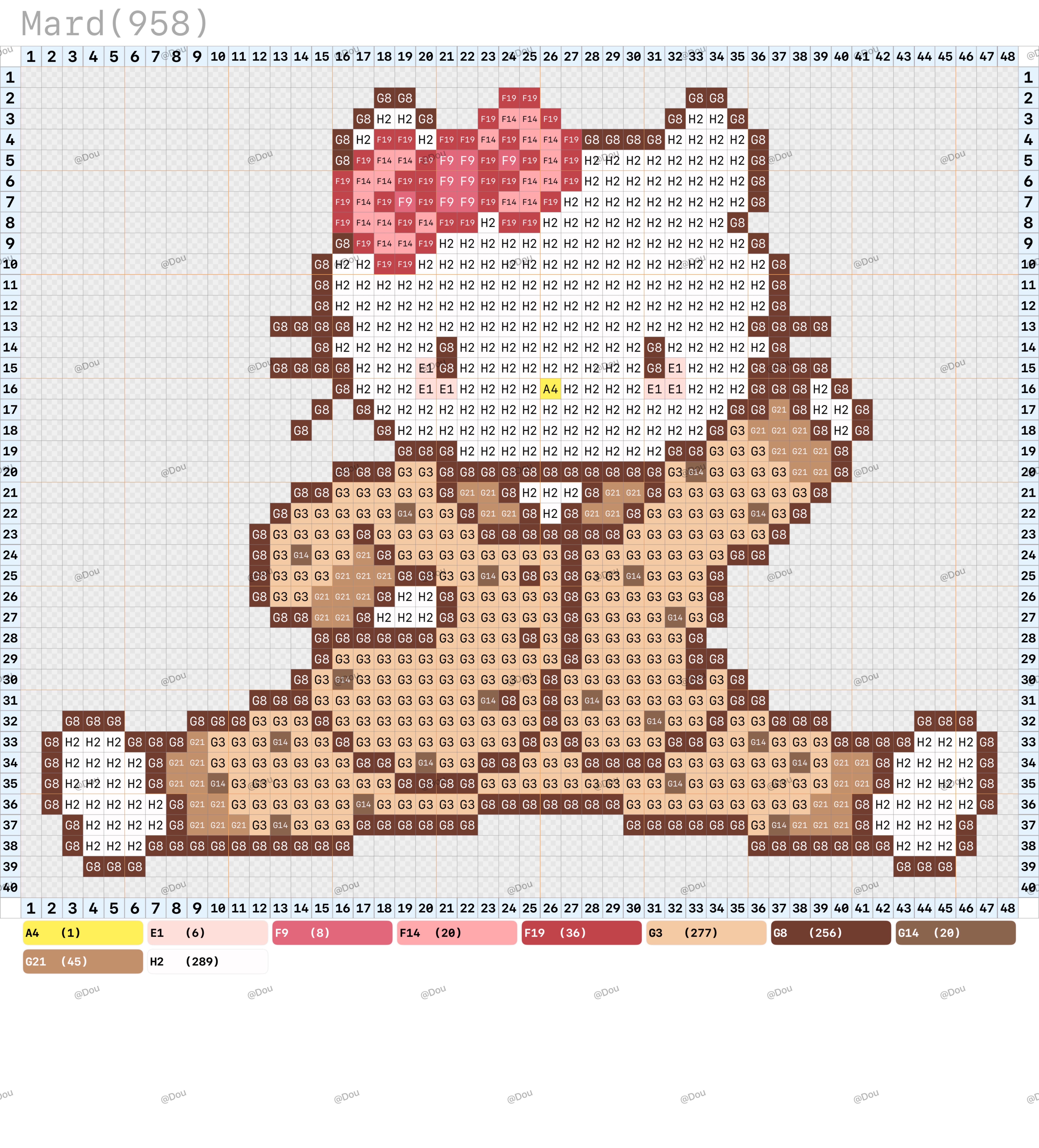 hellokitty拼豆图纸可自取第484张,简单又好看,可保存 hellokitty拼豆图纸可自取第484张,简单又好看,可保存