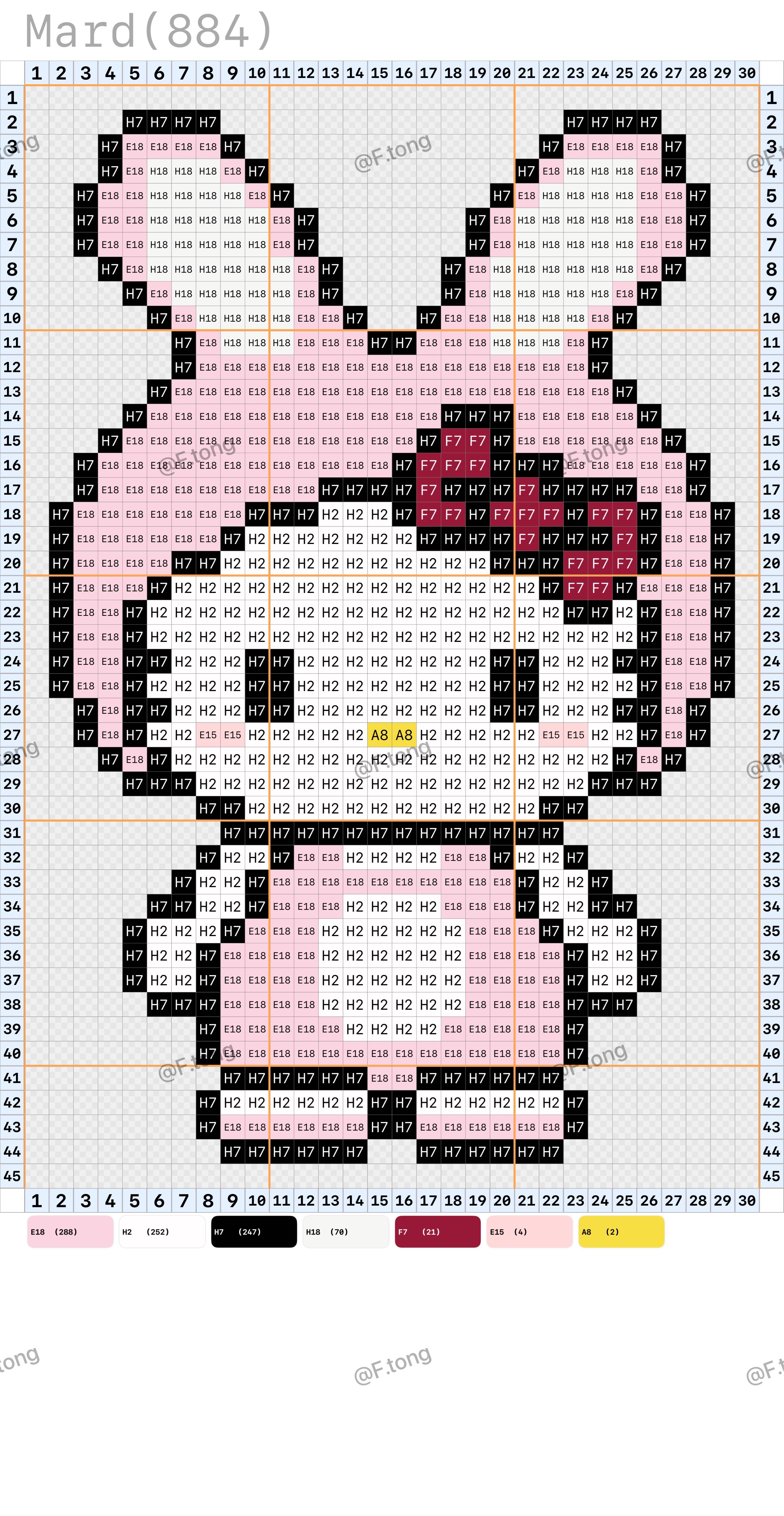 hellokitty拼豆图纸可自取第491张,简单又好看,可保存 hellokitty拼豆图纸可自取第491张,简单又好看,可保存