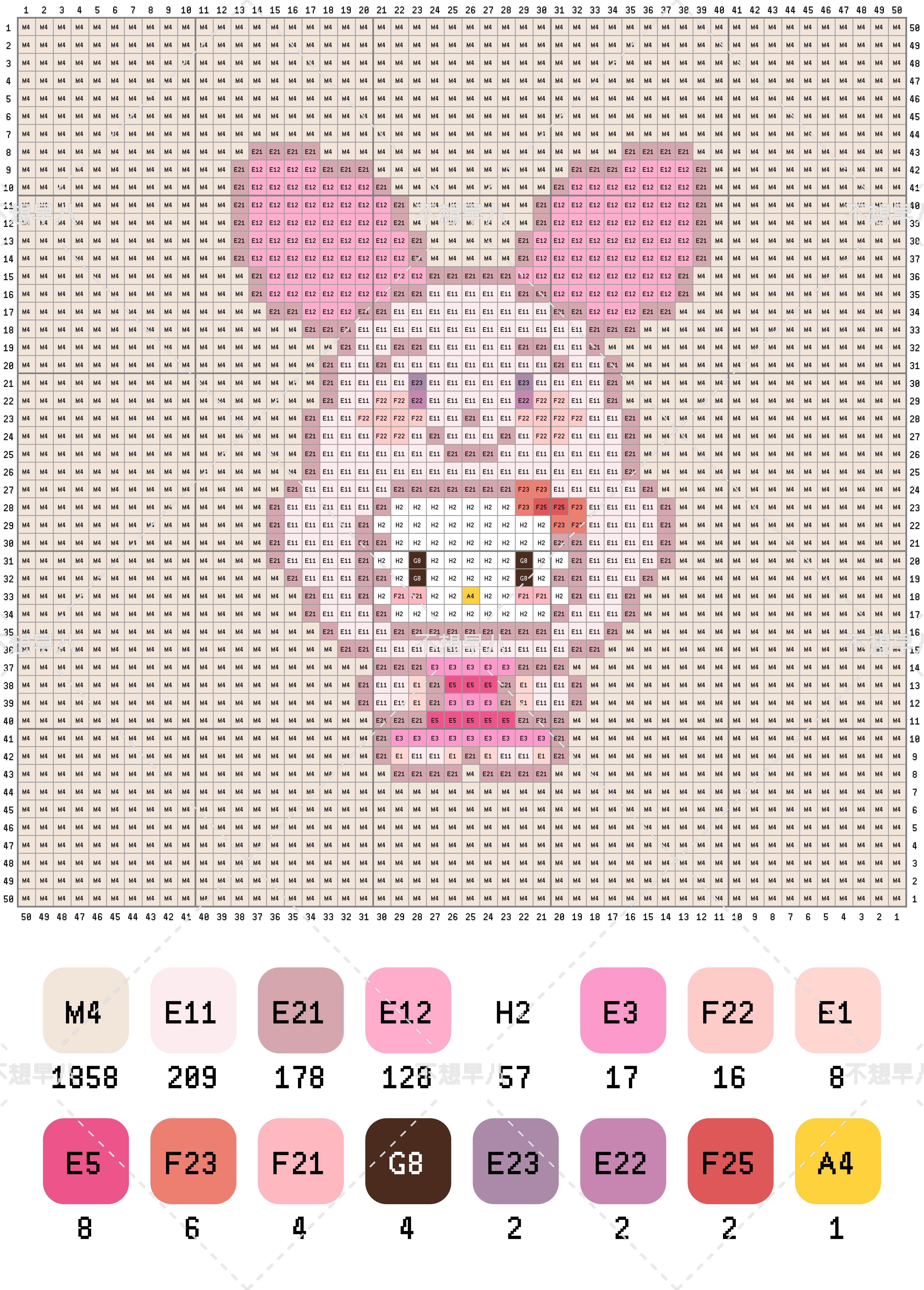 hellokitty拼豆图纸可自取第699张,简单又好看,可保存 hellokitty拼豆图纸可自取第699张,简单又好看,可保存