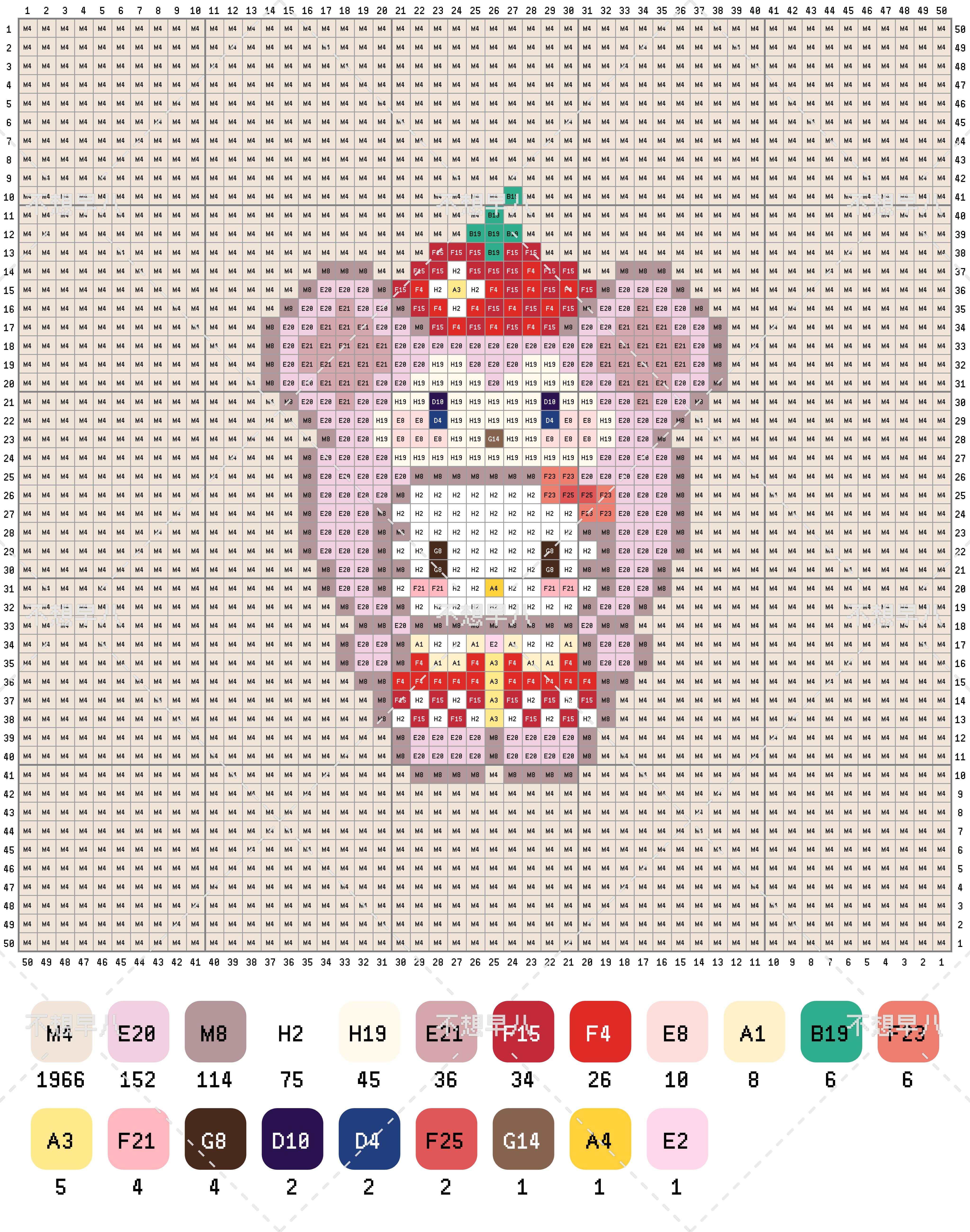 hellokitty拼豆图纸可自取第709张,简单又好看,可保存 hellokitty拼豆图纸可自取第709张,简单又好看,可保存