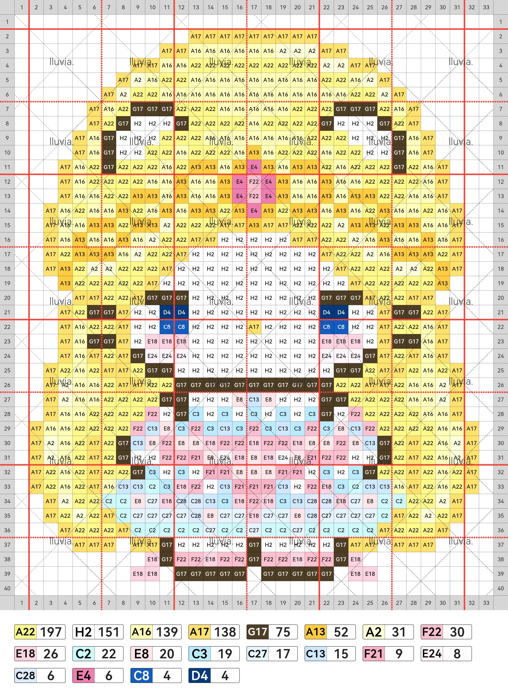 hellokitty拼豆图纸可自取第538张,简单又好看,可保存 hellokitty拼豆图纸可自取第538张,简单又好看,可保存