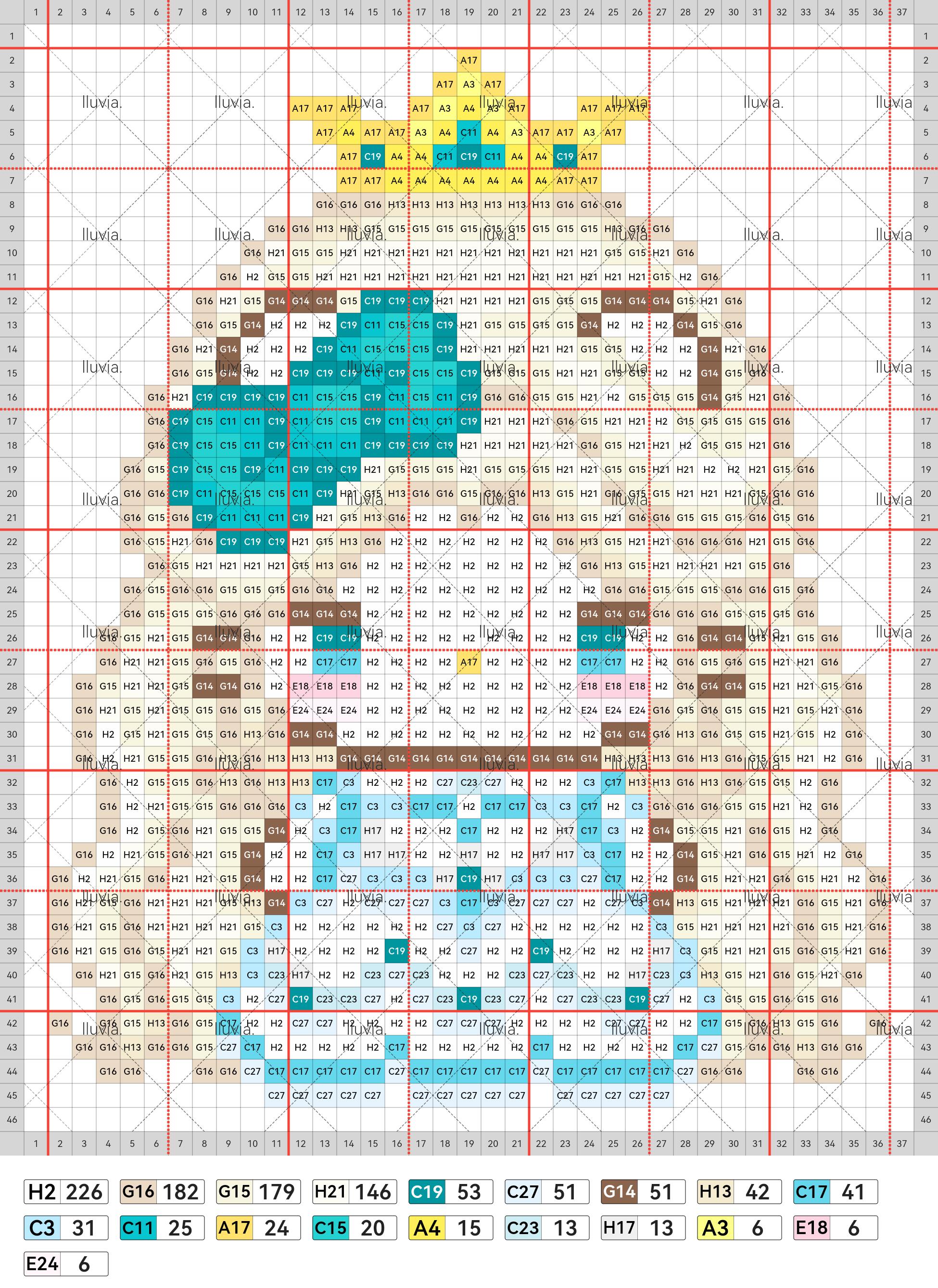 hellokitty拼豆图纸可自取第556张,简单又好看,可保存 hellokitty拼豆图纸可自取第556张,简单又好看,可保存