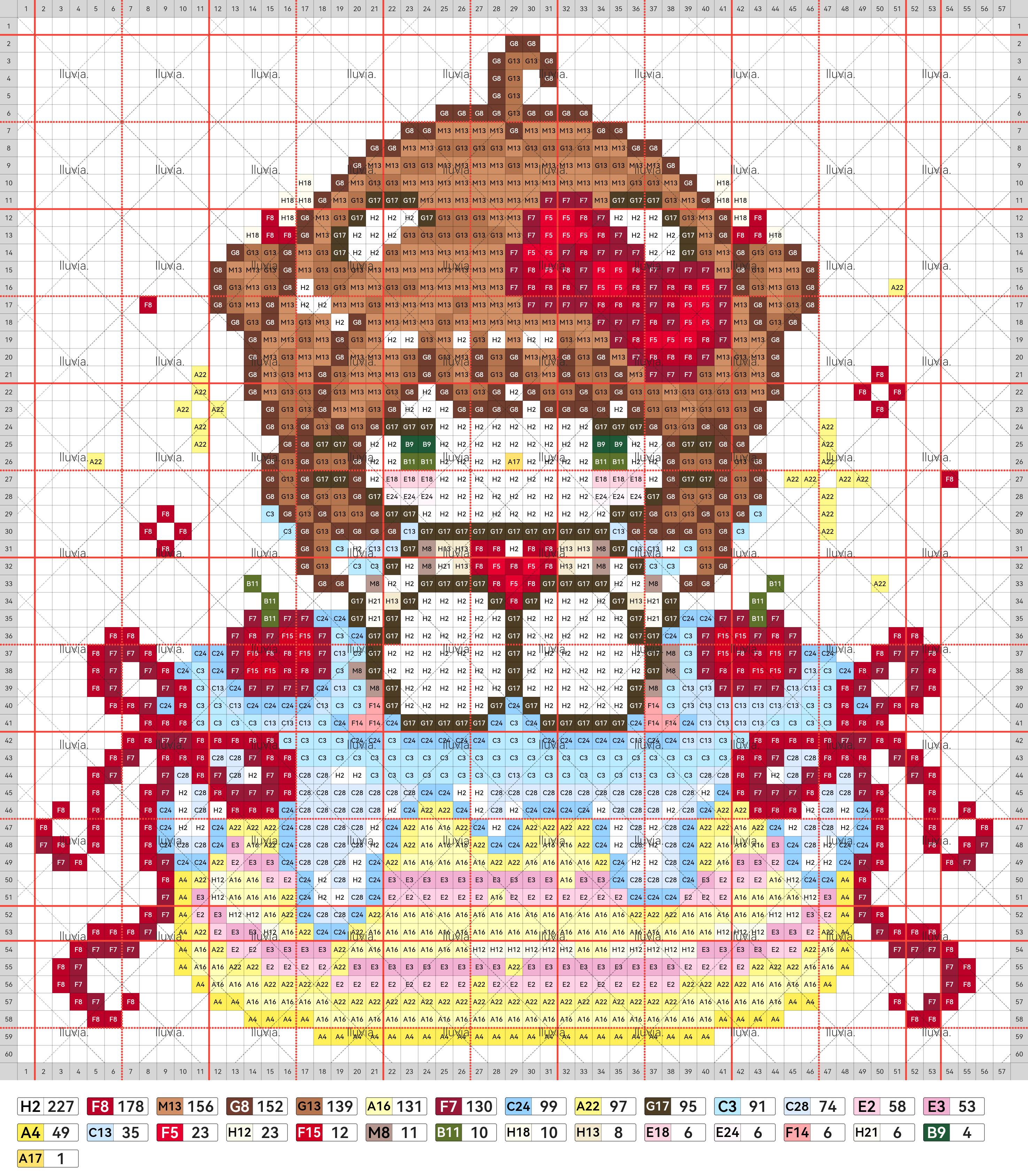 hellokitty拼豆图纸可自取第572张,简单又好看,可保存 hellokitty拼豆图纸可自取第572张,简单又好看,可保存