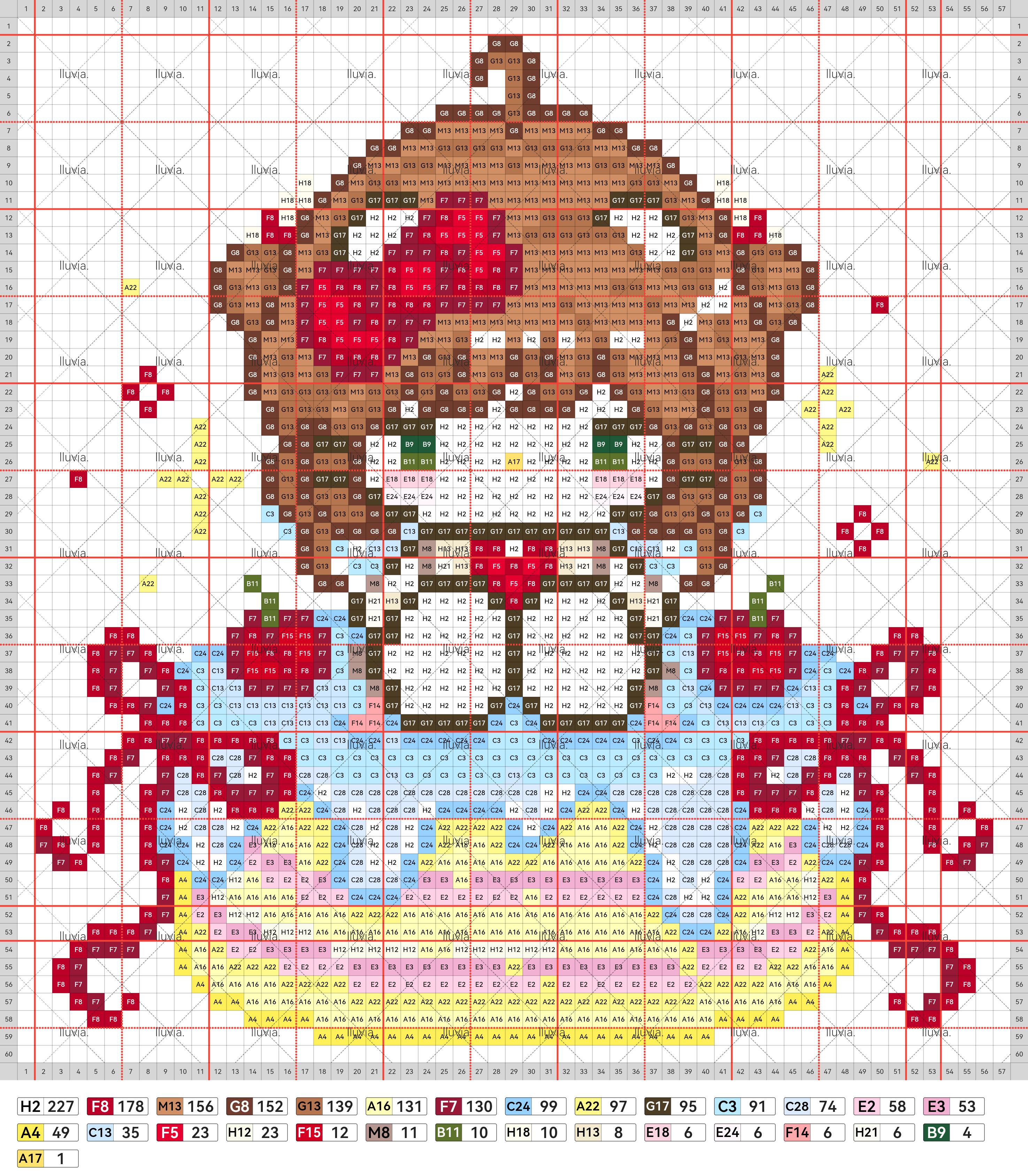 hellokitty拼豆图纸可自取第573张,简单又好看,可保存 hellokitty拼豆图纸可自取第573张,简单又好看,可保存