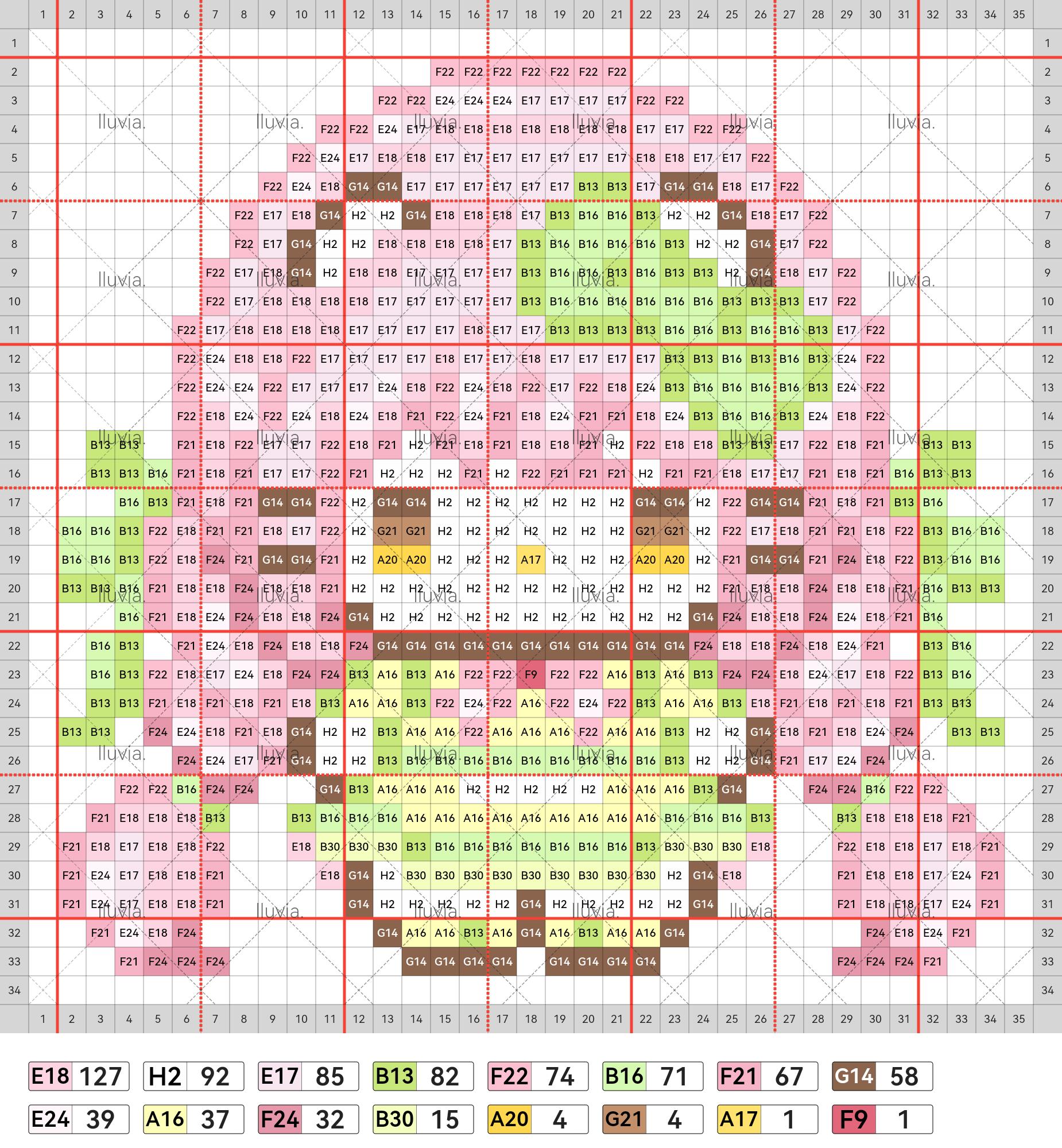 hellokitty拼豆图纸可自取第602张,简单又好看,可保存 hellokitty拼豆图纸可自取第602张,简单又好看,可保存
