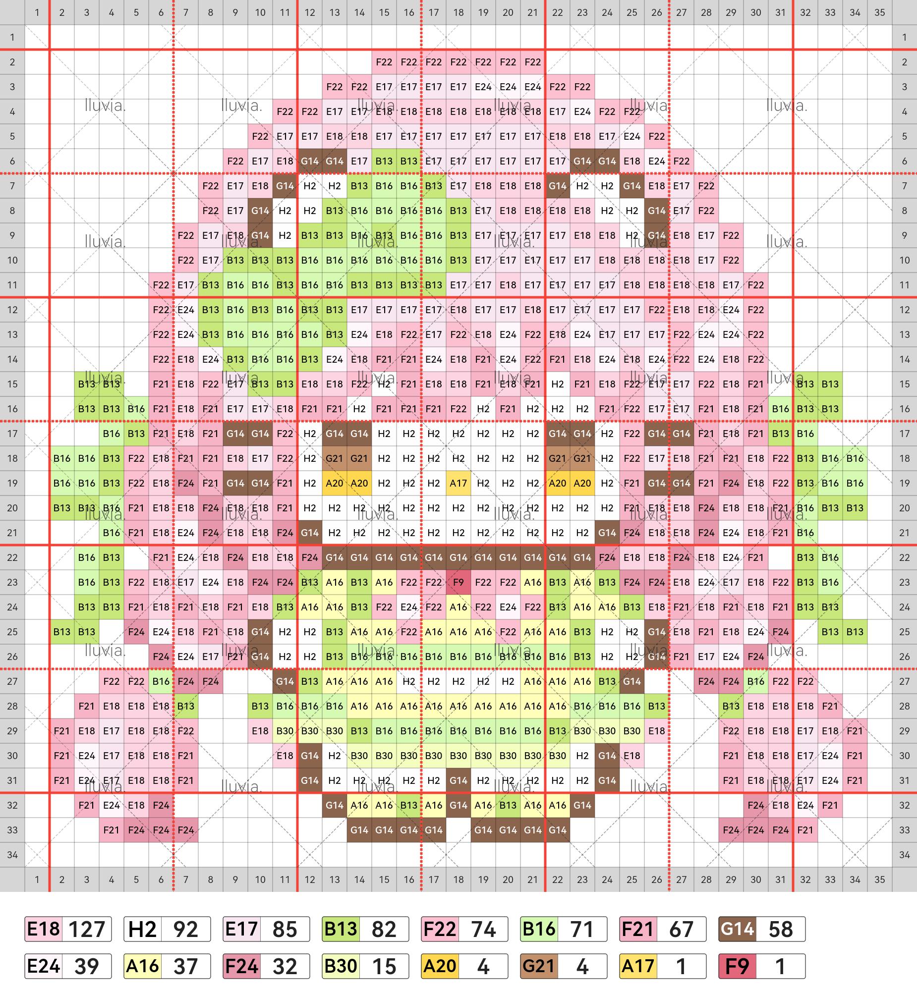 hellokitty拼豆图纸可自取第603张,简单又好看,可保存 hellokitty拼豆图纸可自取第603张,简单又好看,可保存