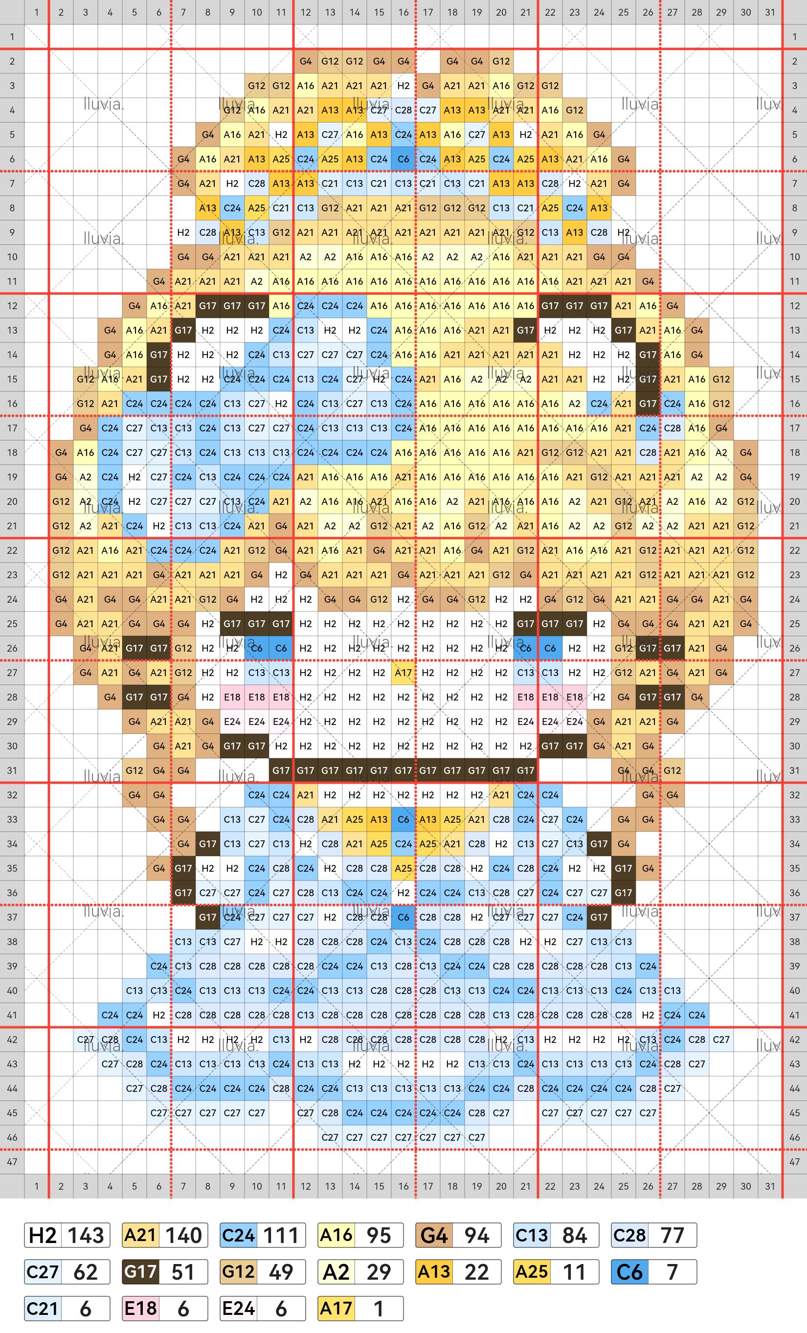 hellokitty拼豆图纸可自取第611张,简单又好看,可保存 hellokitty拼豆图纸可自取第611张,简单又好看,可保存