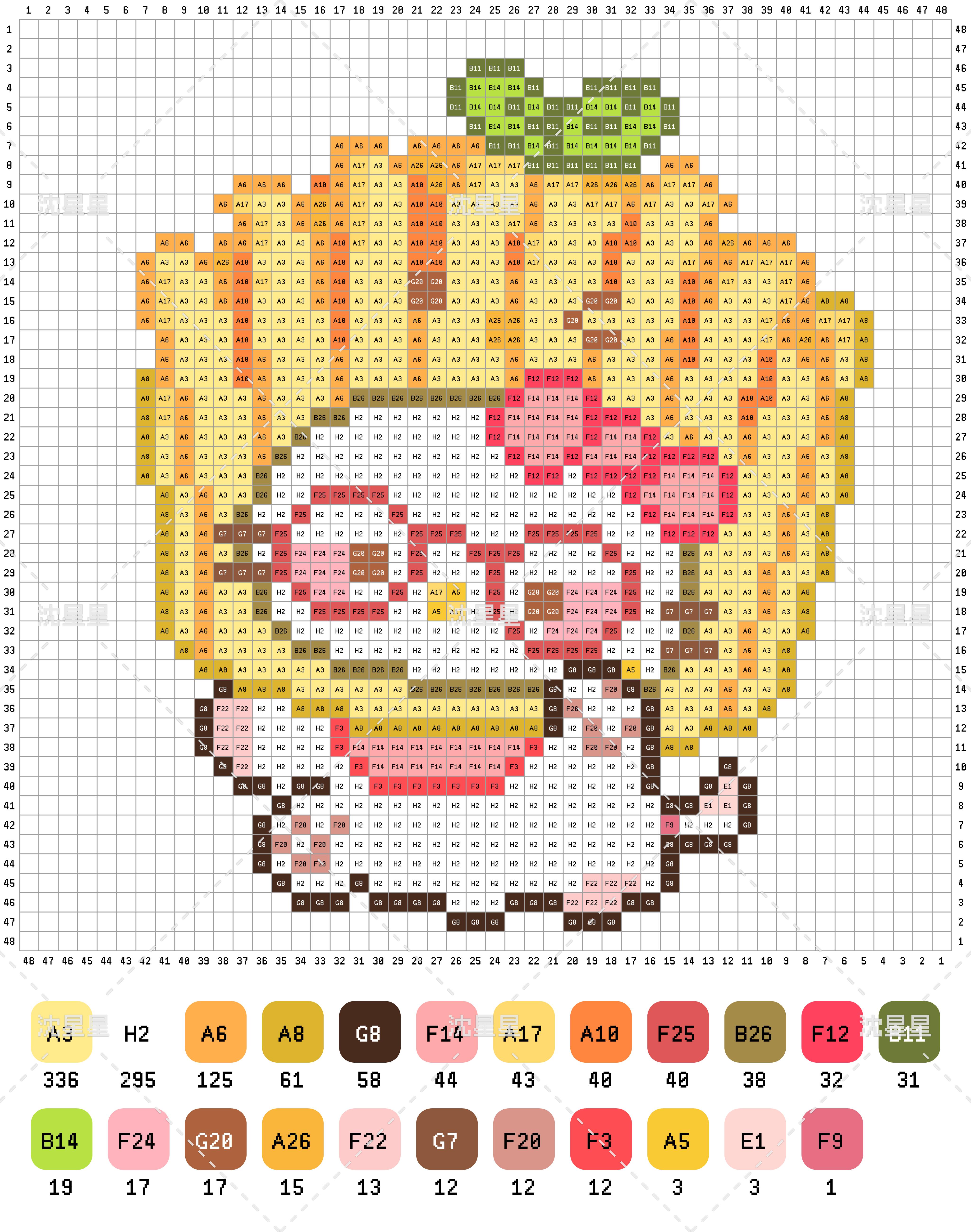 hellokitty拼豆图纸可自取第799张,简单又好看,可保存 hellokitty拼豆图纸可自取第799张,简单又好看,可保存