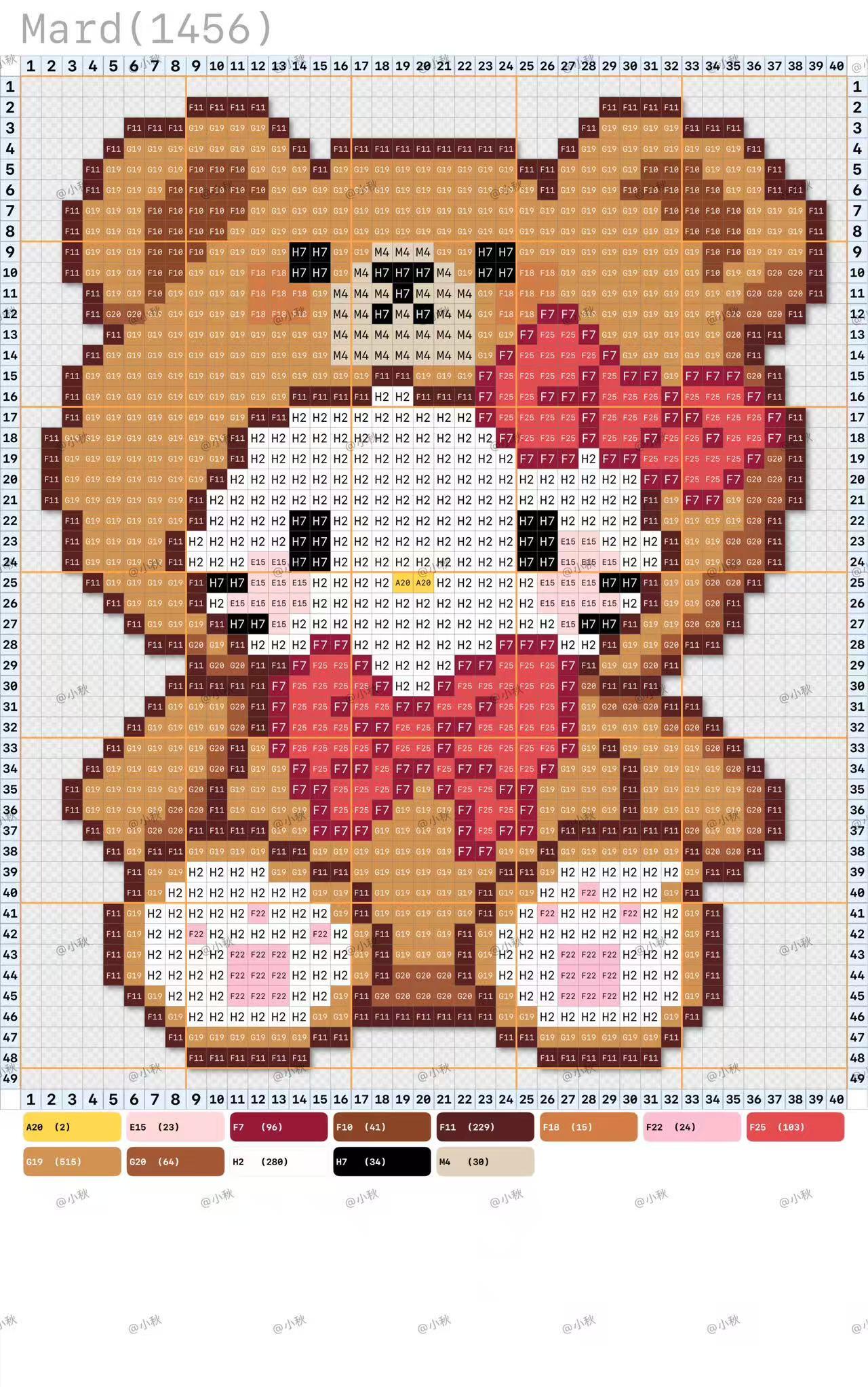 hellokitty拼豆图纸可自取第813张,简单又好看,可保存 hellokitty拼豆图纸可自取第813张,简单又好看,可保存