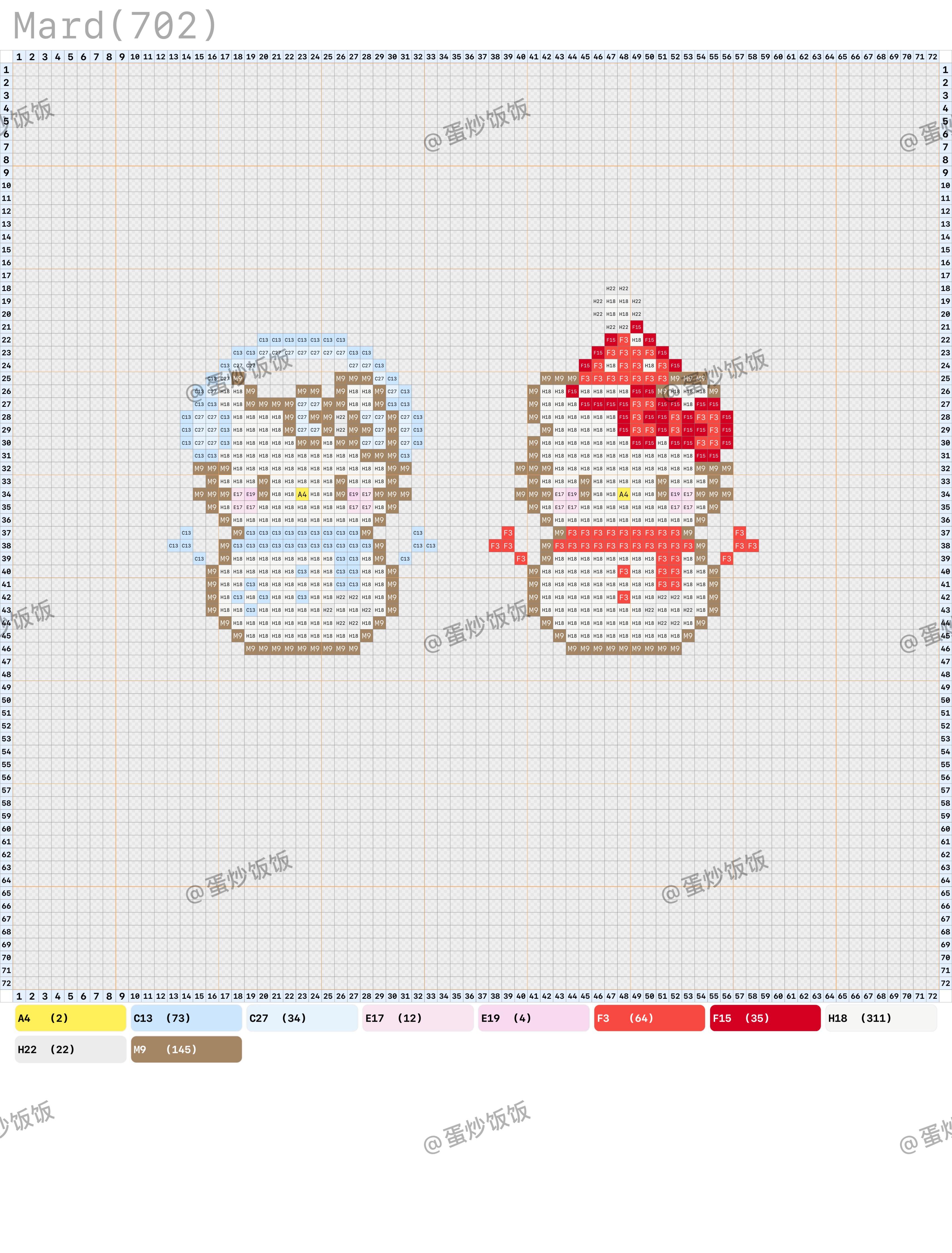 hellokitty拼豆图纸可自取第820张,简单又好看,可保存 hellokitty拼豆图纸可自取第820张,简单又好看,可保存