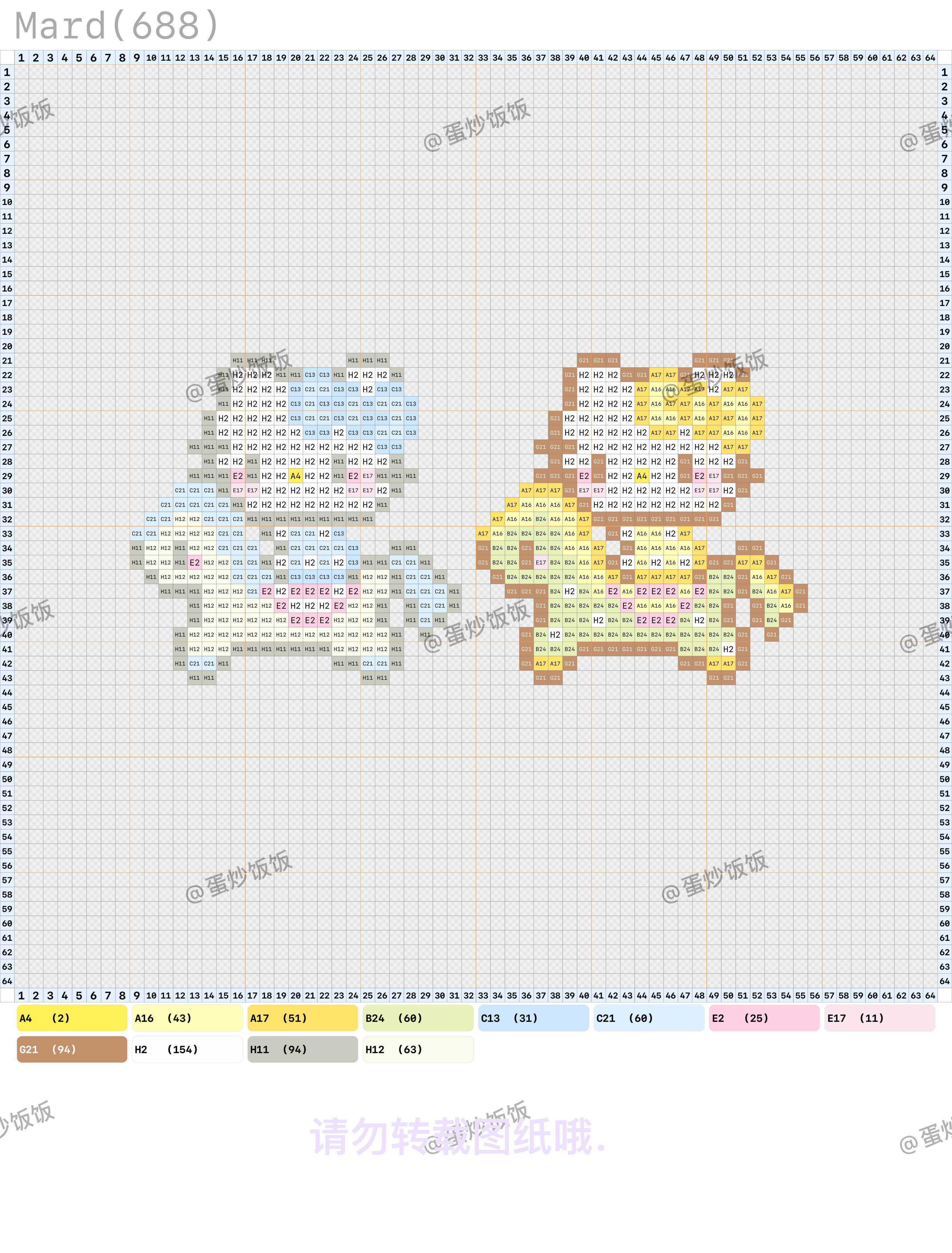 hellokitty拼豆图纸可自取第822张,简单又好看,可保存 hellokitty拼豆图纸可自取第822张,简单又好看,可保存