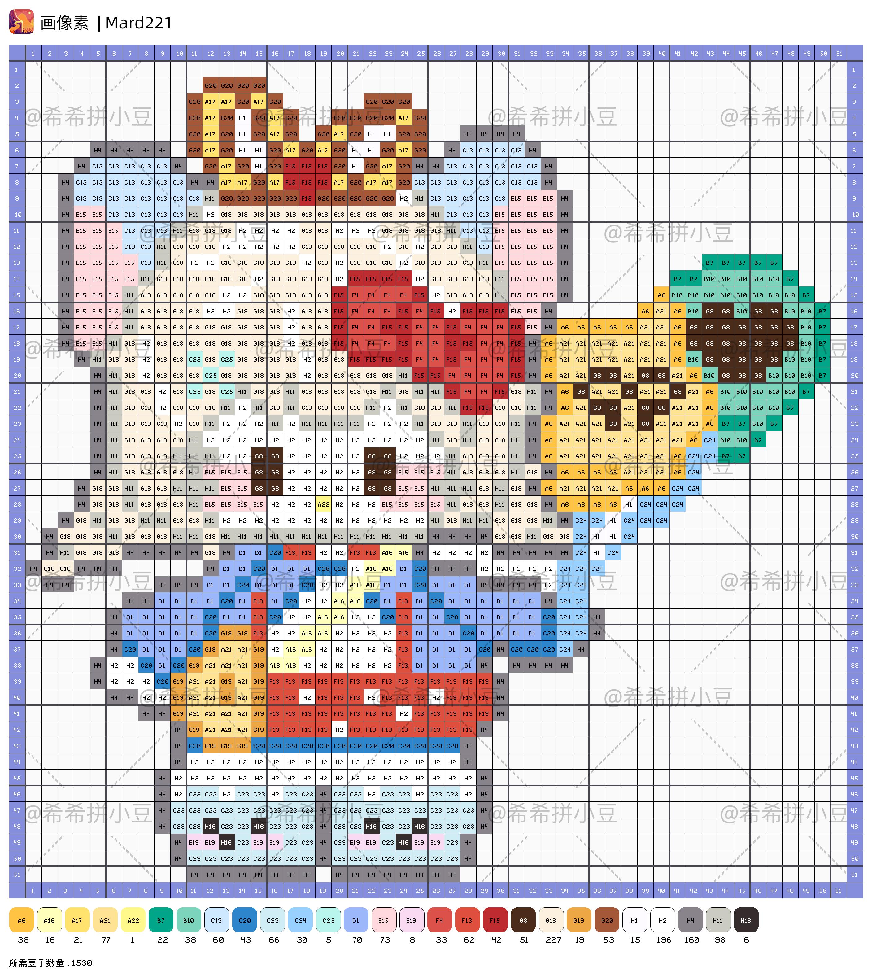 hellokitty拼豆图纸可自取第866张,简单又好看,可保存 hellokitty拼豆图纸可自取第866张,简单又好看,可保存