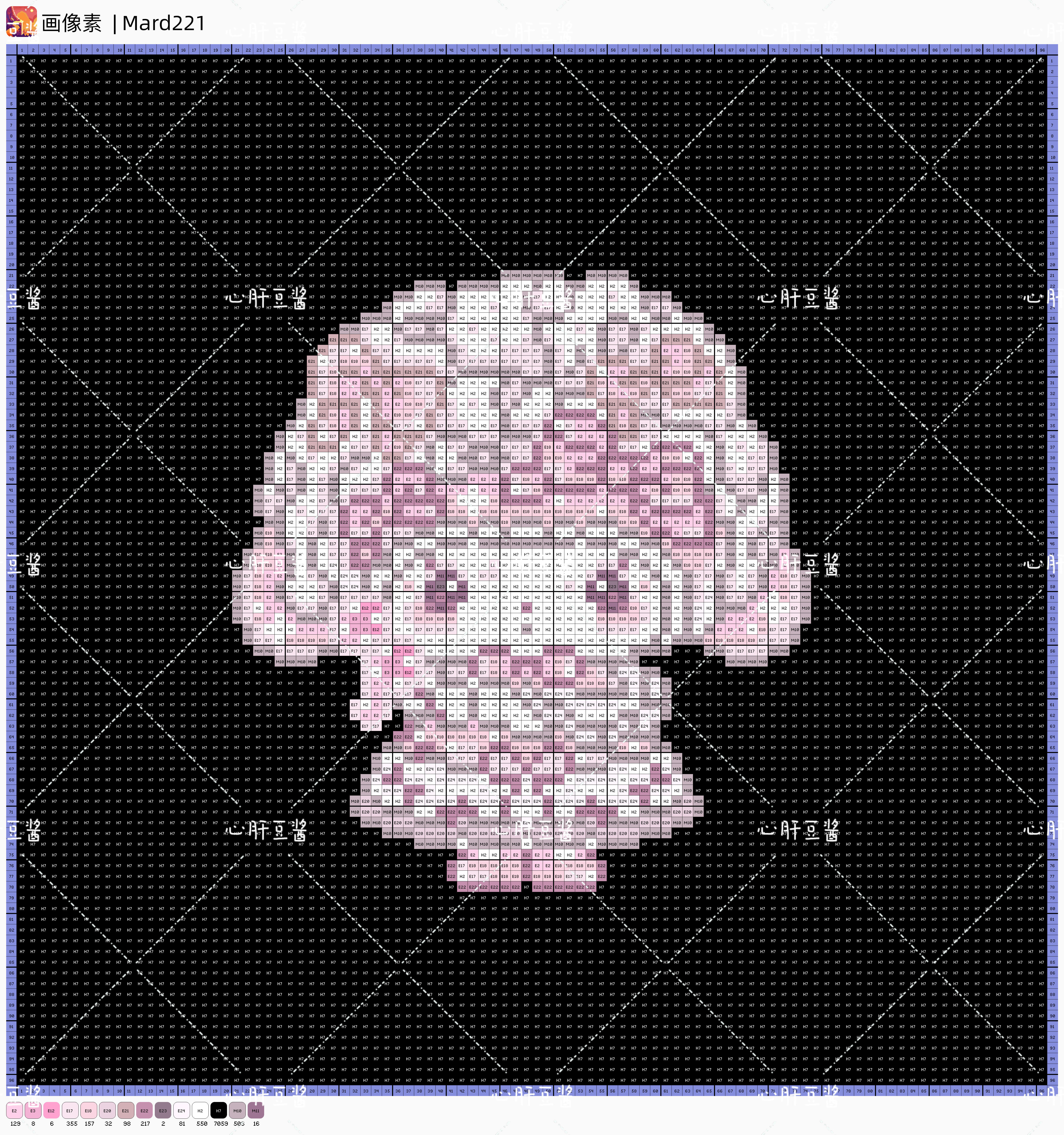 hellokitty拼豆图纸可自取第978张,简单又好看,可保存 hellokitty拼豆图纸可自取第978张,简单又好看,可保存