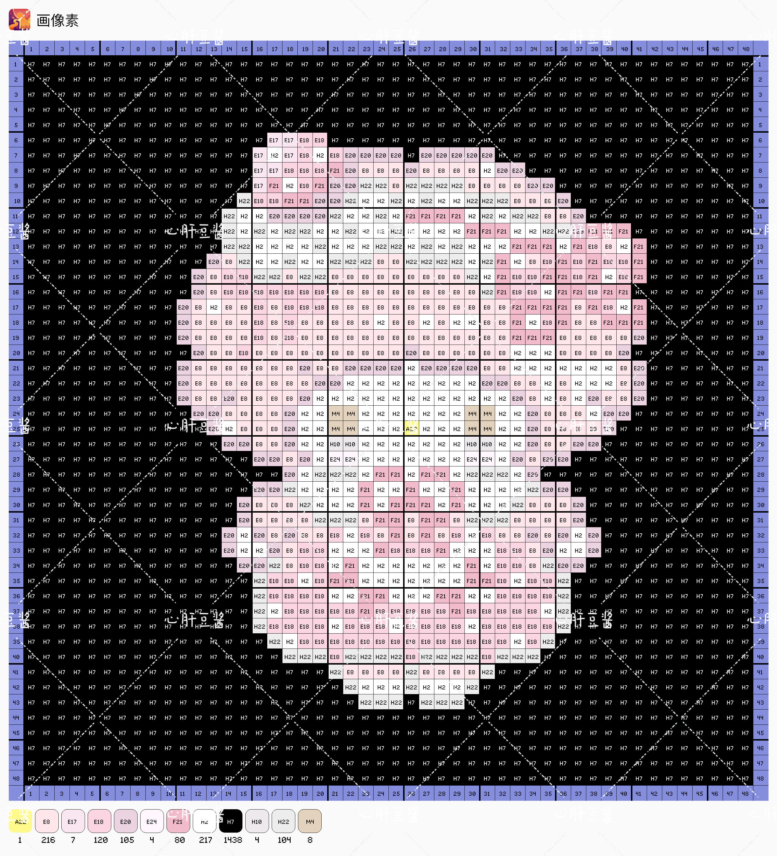 hellokitty拼豆图纸可自取第988张,简单又好看,可保存 hellokitty拼豆图纸可自取第988张,简单又好看,可保存