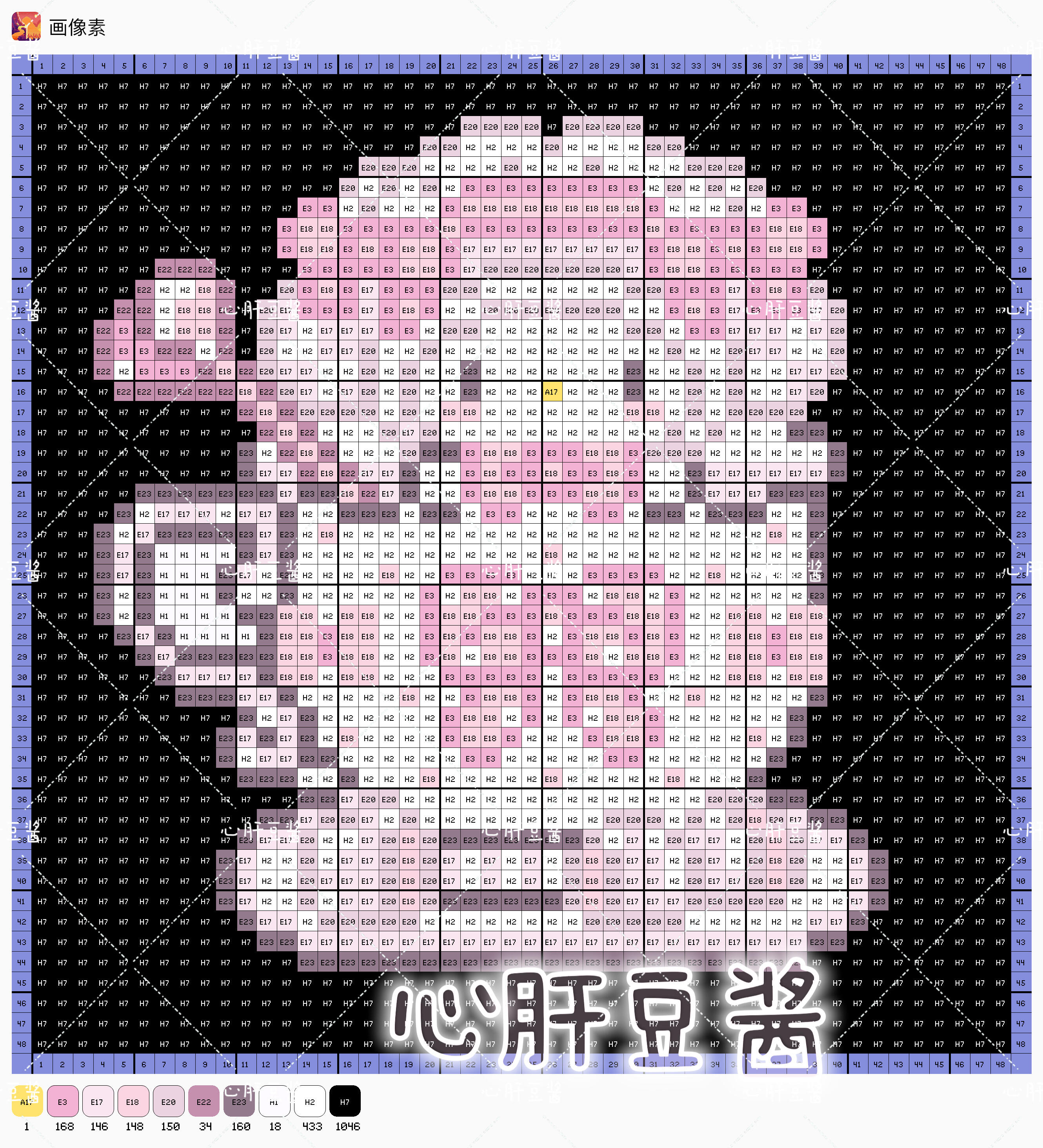 hellokitty拼豆图纸可自取第991张,简单又好看,可保存 hellokitty拼豆图纸可自取第991张,简单又好看,可保存