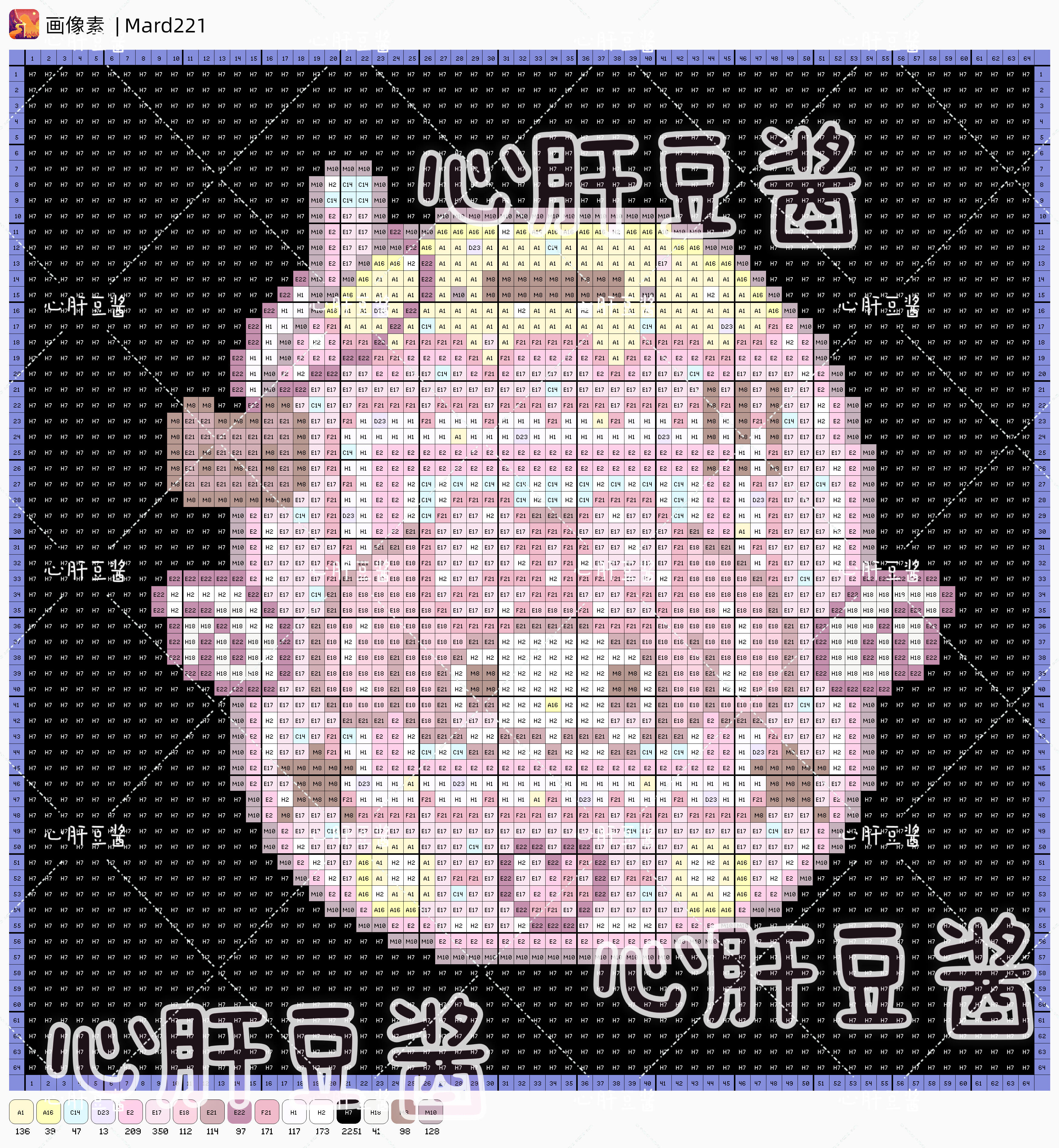 hellokitty拼豆图纸可自取第997张,简单又好看,可保存 hellokitty拼豆图纸可自取第997张,简单又好看,可保存
