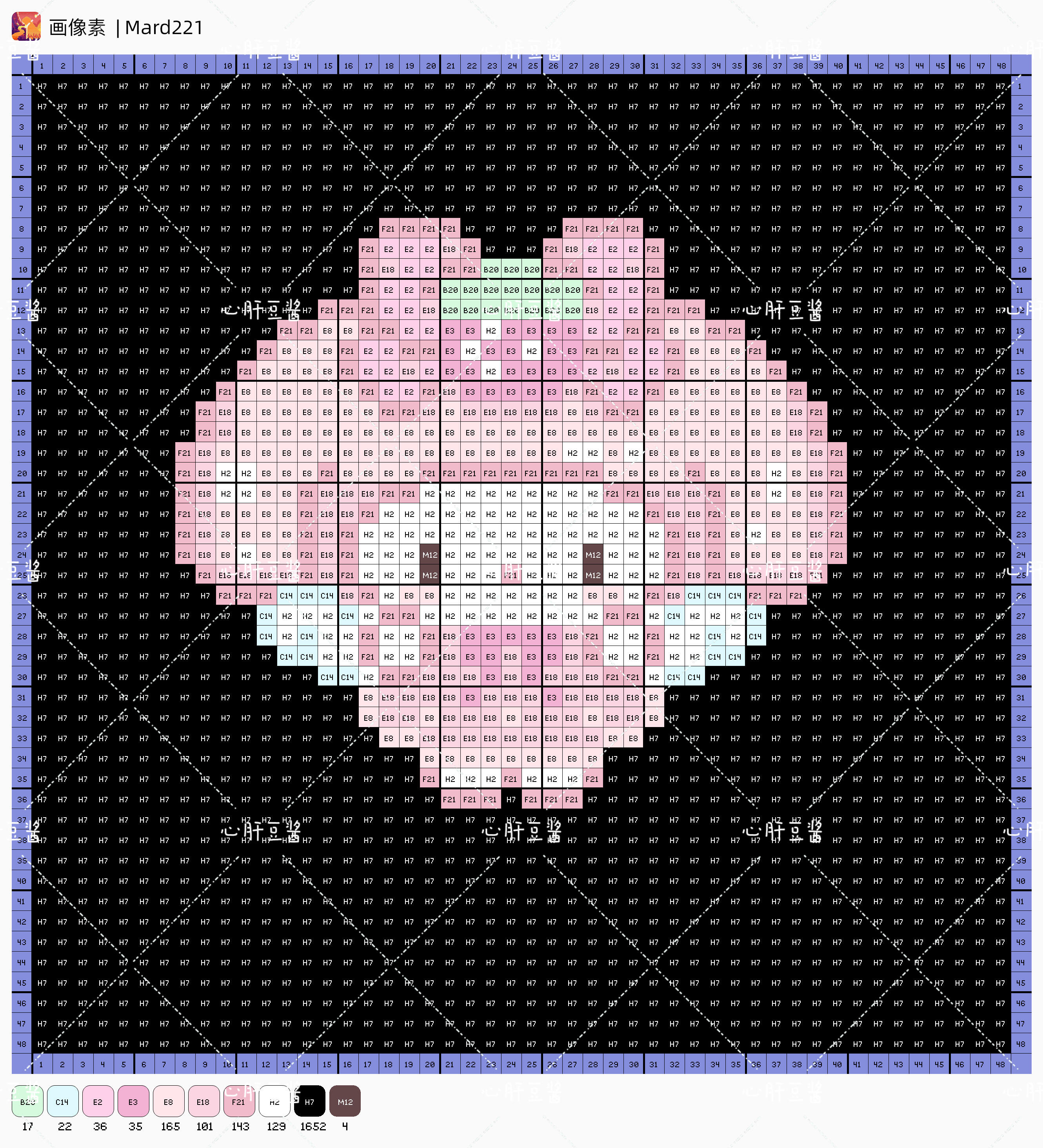hellokitty拼豆图纸可自取第1012张,简单又好看,可保存 hellokitty拼豆图纸可自取第1012张,简单又好看,可保存