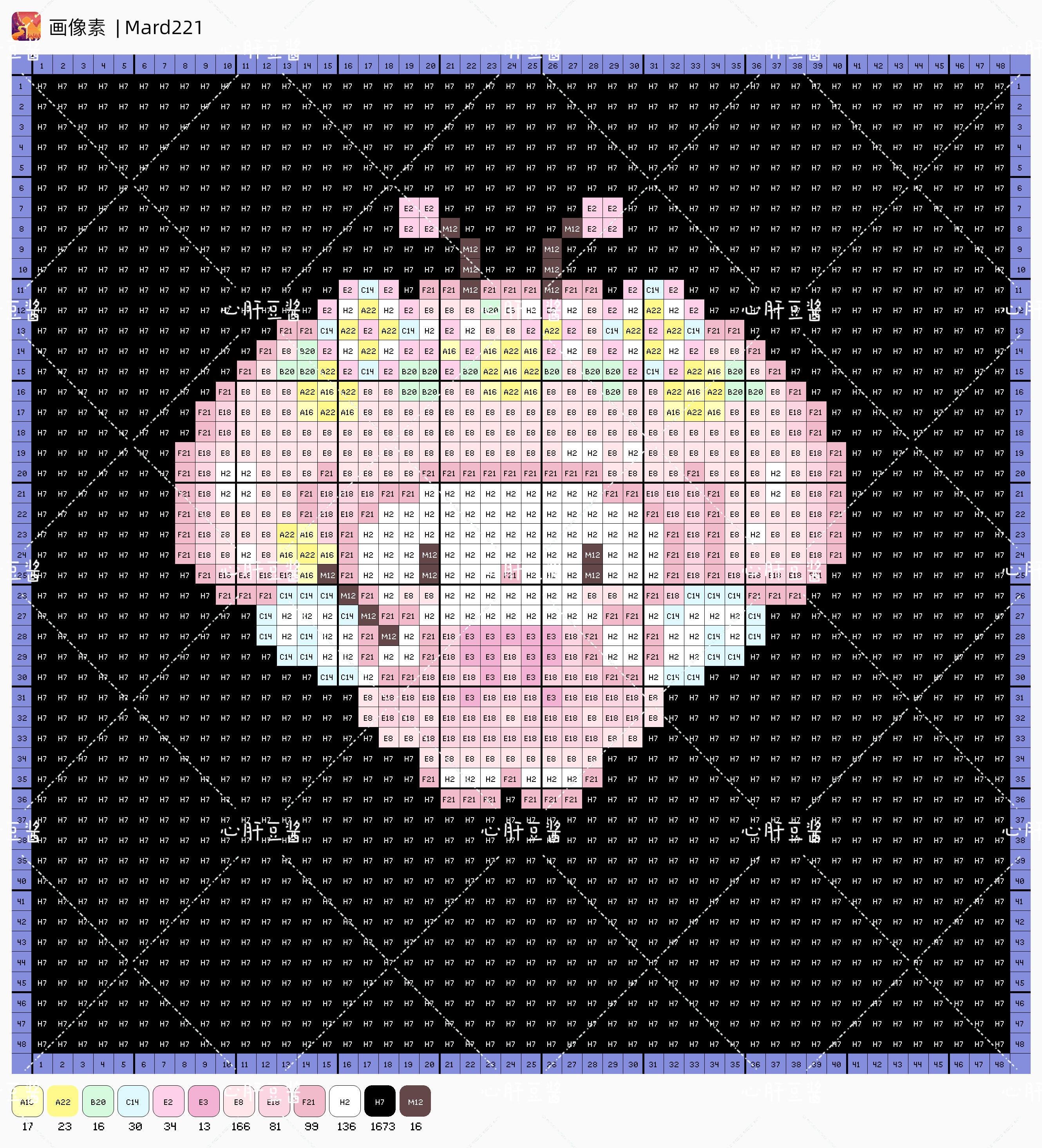 hellokitty拼豆图纸可自取第1013张,简单又好看,可保存 hellokitty拼豆图纸可自取第1013张,简单又好看,可保存