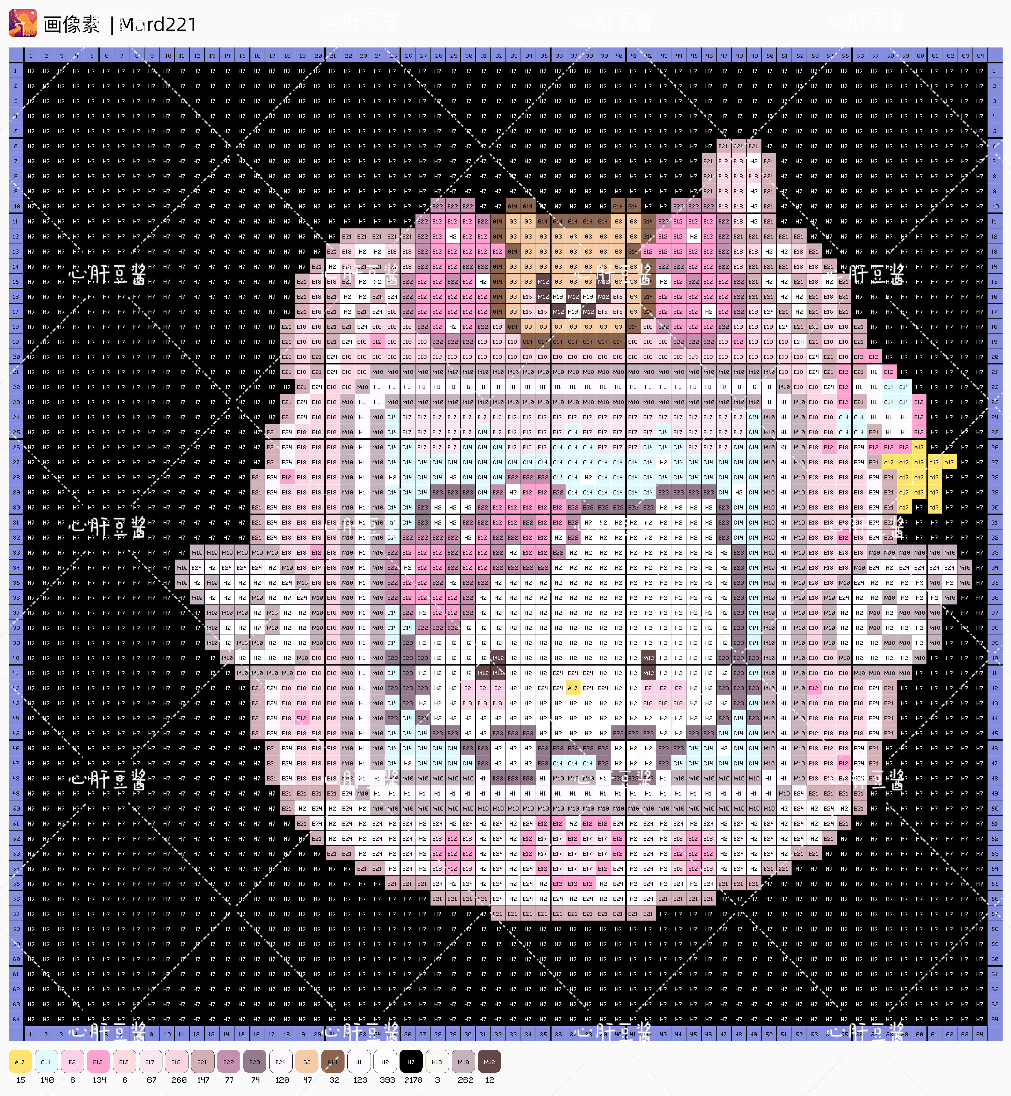 hellokitty拼豆图纸可自取第942张,简单又好看,可保存 hellokitty拼豆图纸可自取第942张,简单又好看,可保存