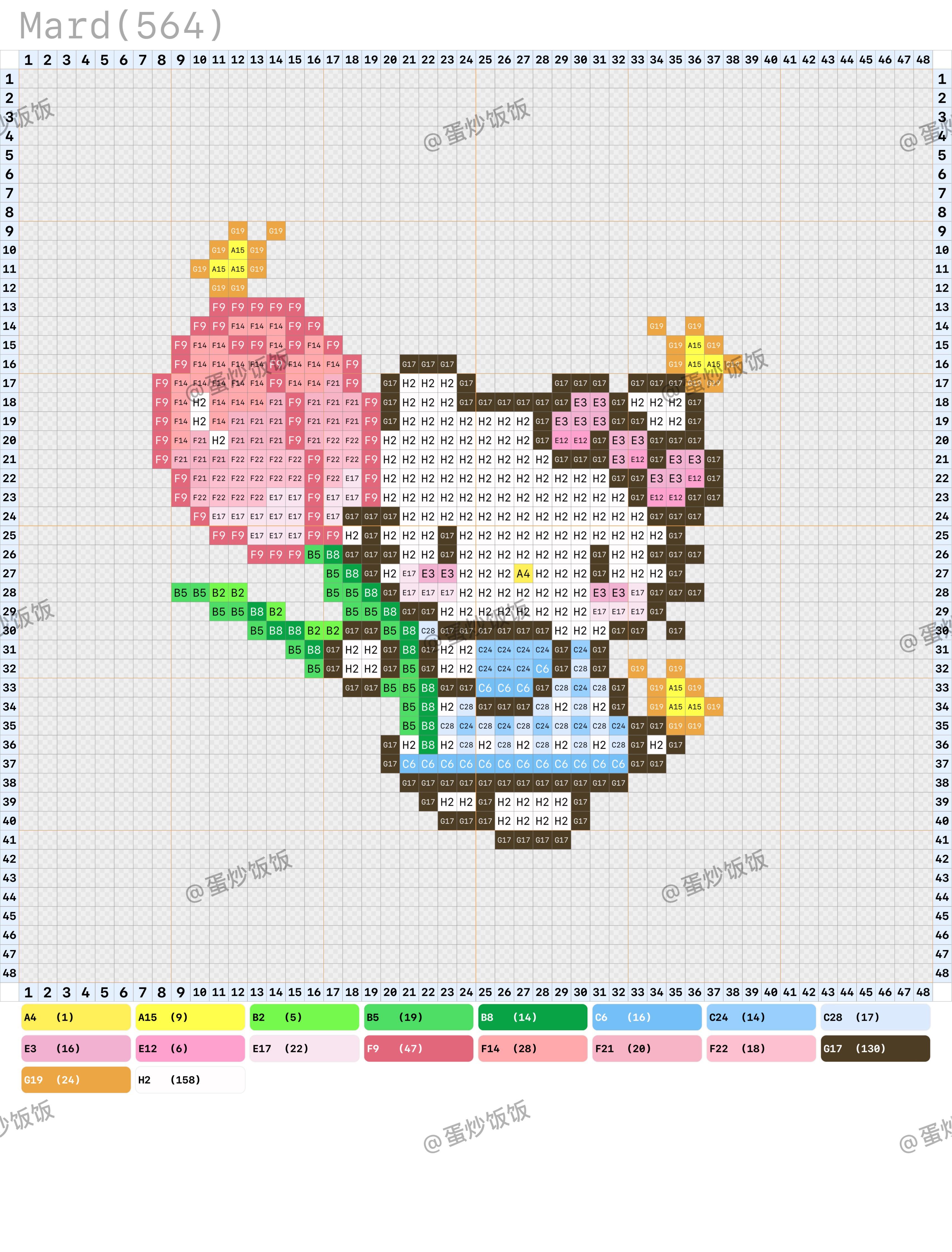 hellokitty拼豆图纸可自取第1037张,简单又好看,可保存 hellokitty拼豆图纸可自取第1037张,简单又好看,可保存