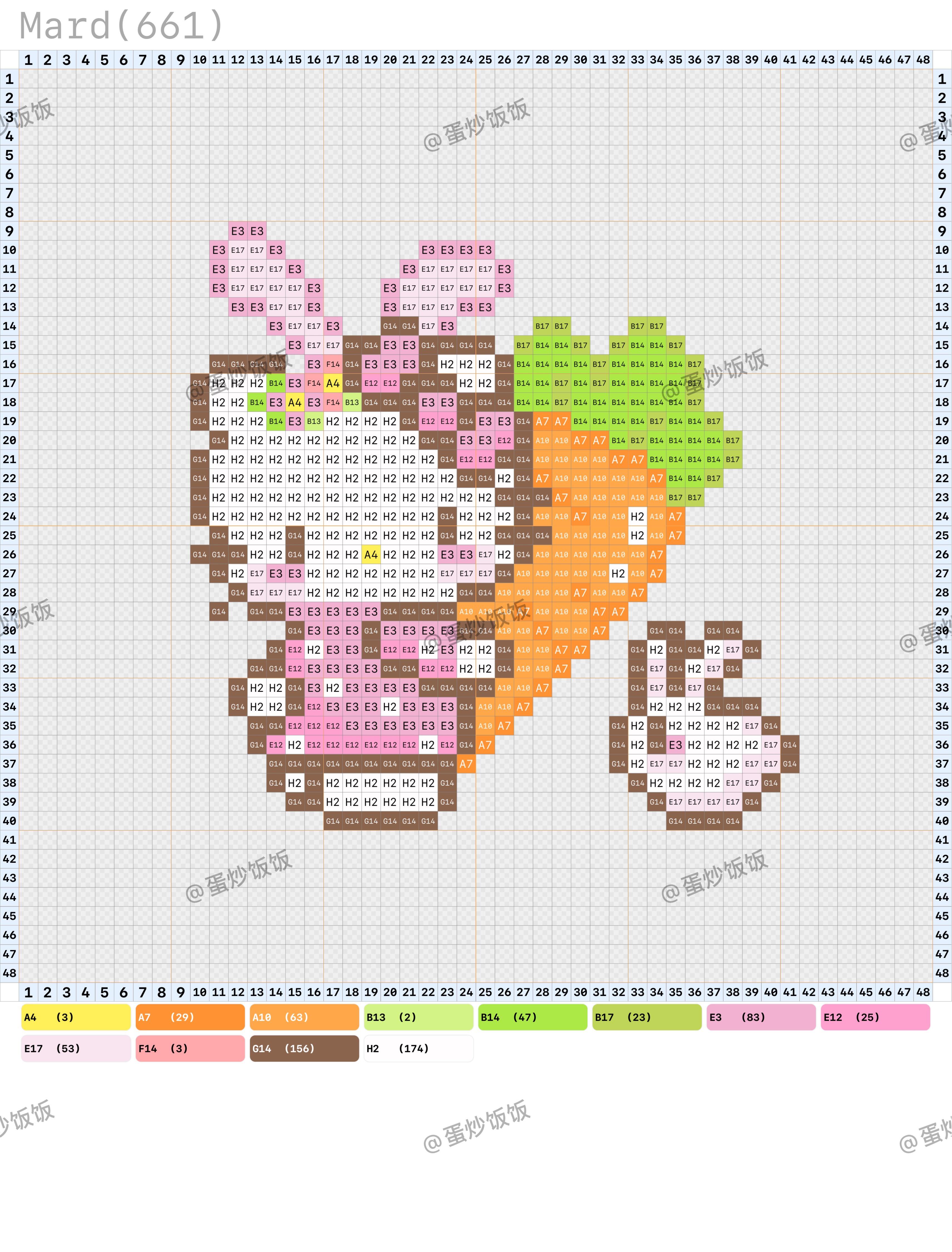 hellokitty拼豆图纸可自取第1042张,简单又好看,可保存 hellokitty拼豆图纸可自取第1042张,简单又好看,可保存