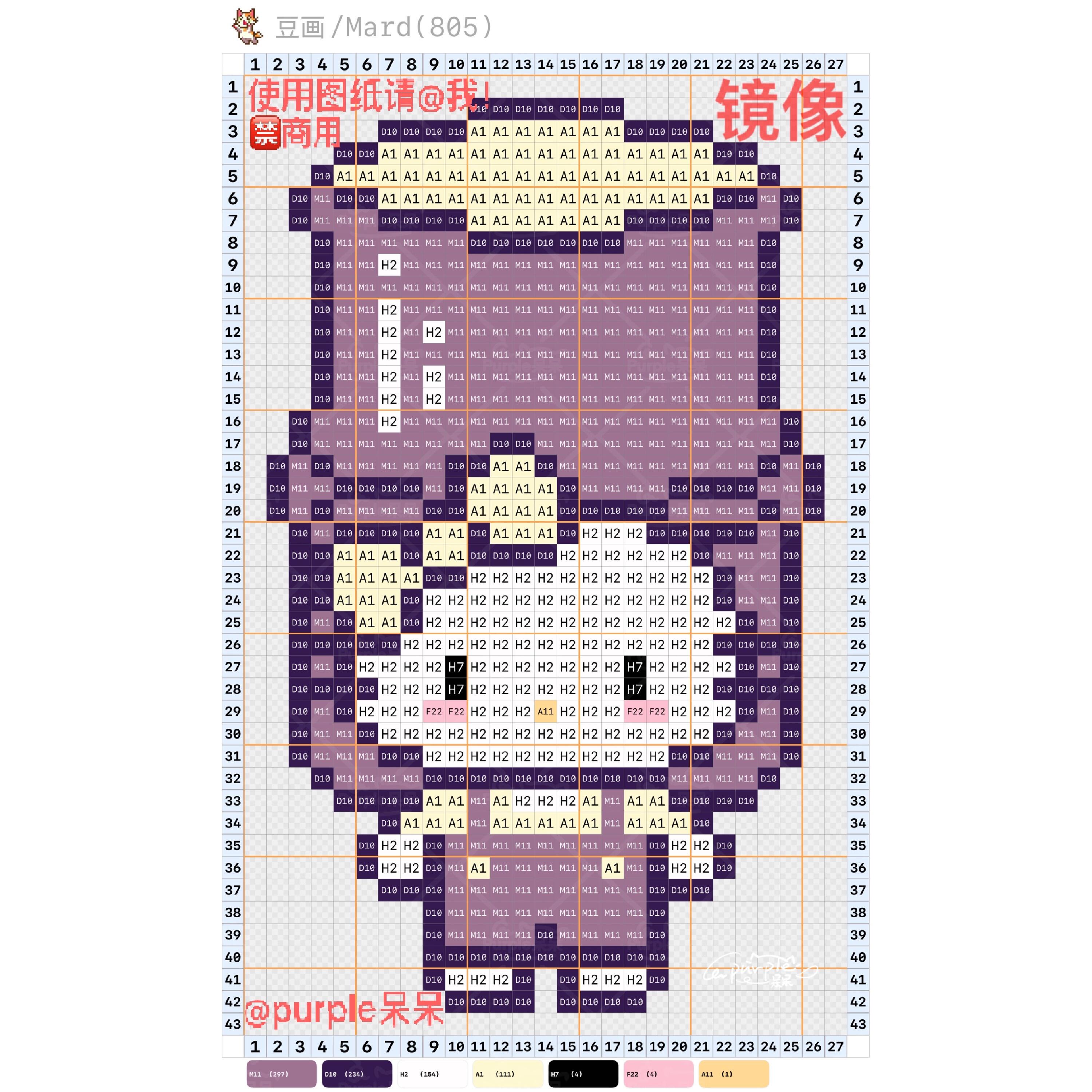 hellokitty拼豆图纸可自取第1269张,简单又好看,可保存 hellokitty拼豆图纸可自取第1269张,简单又好看,可保存