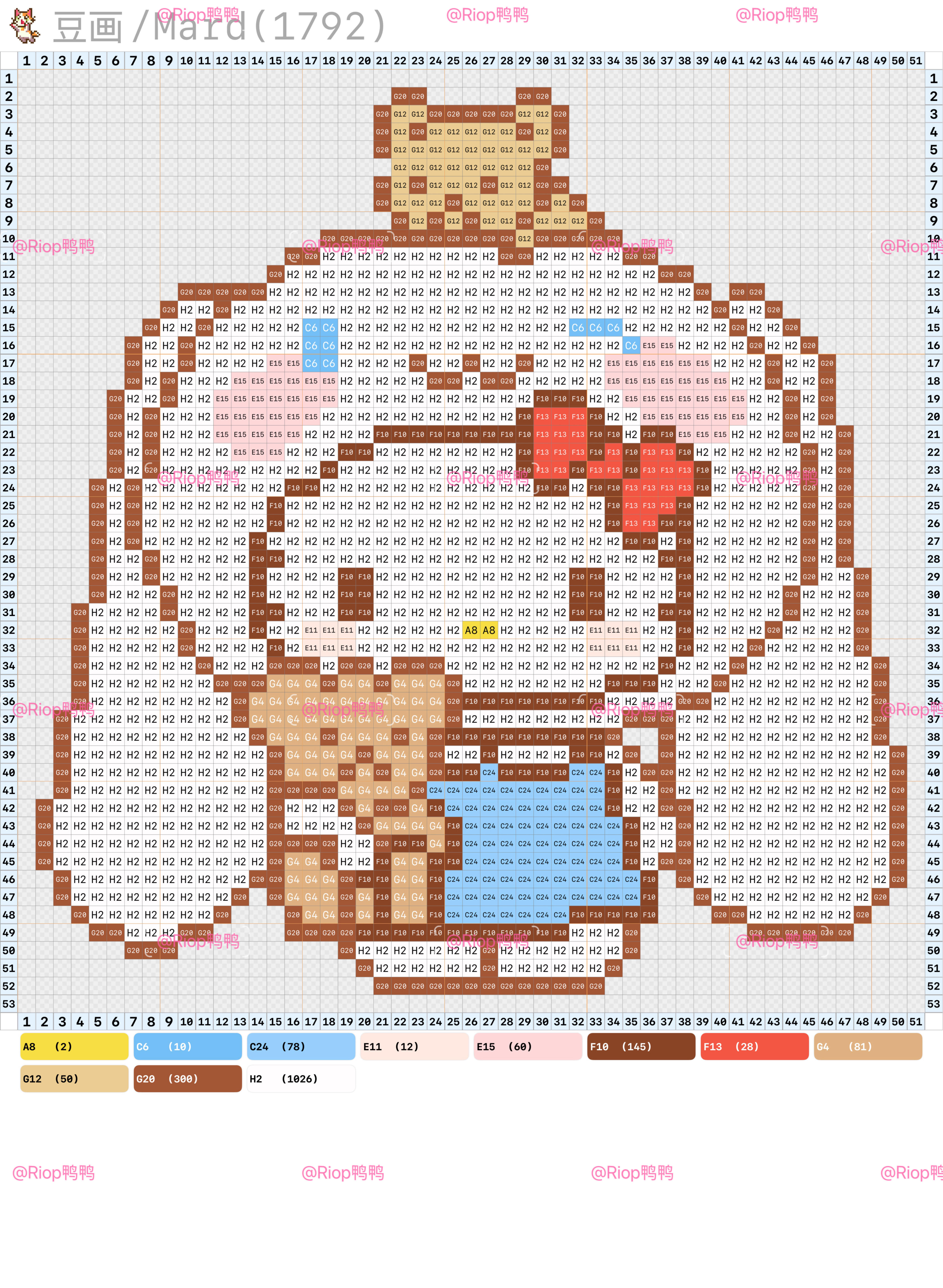 hellokitty拼豆图纸可自取第1338张,简单又好看,可保存 hellokitty拼豆图纸可自取第1338张,简单又好看,可保存