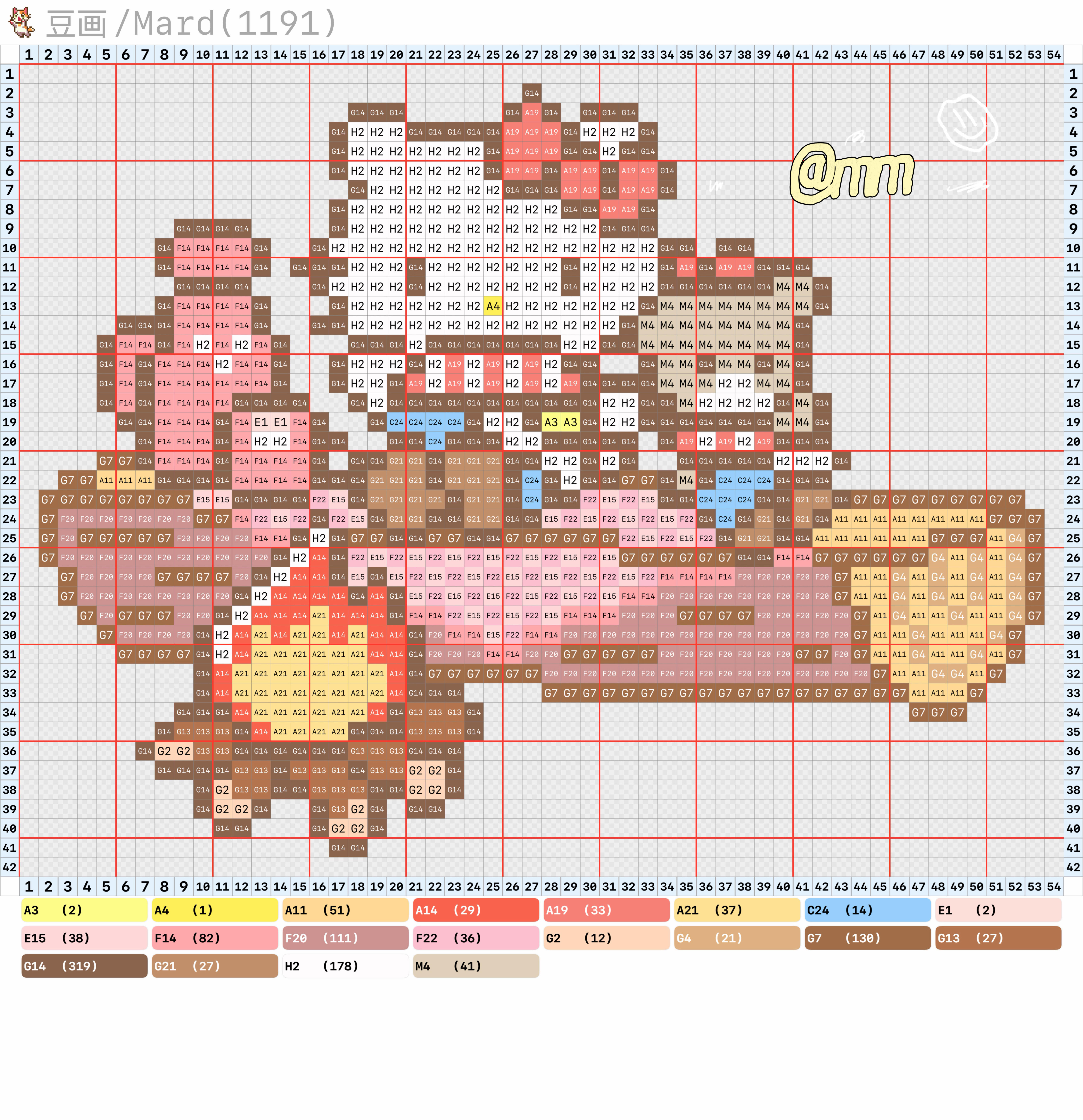 hellokitty拼豆图纸可自取第1428张,简单又好看,可保存 hellokitty拼豆图纸可自取第1428张,简单又好看,可保存