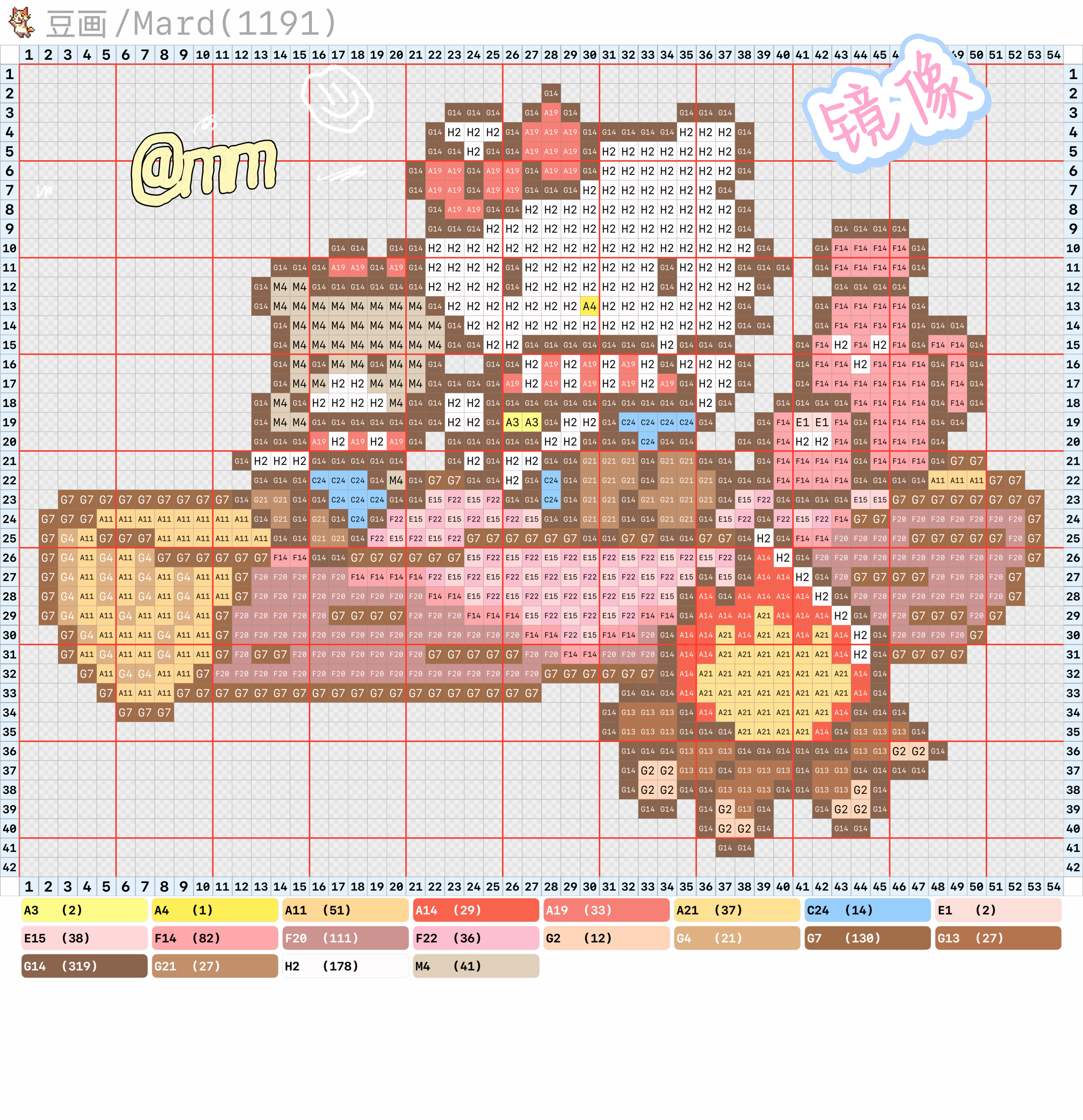 hellokitty拼豆图纸可自取第1429张,简单又好看,可保存 hellokitty拼豆图纸可自取第1429张,简单又好看,可保存
