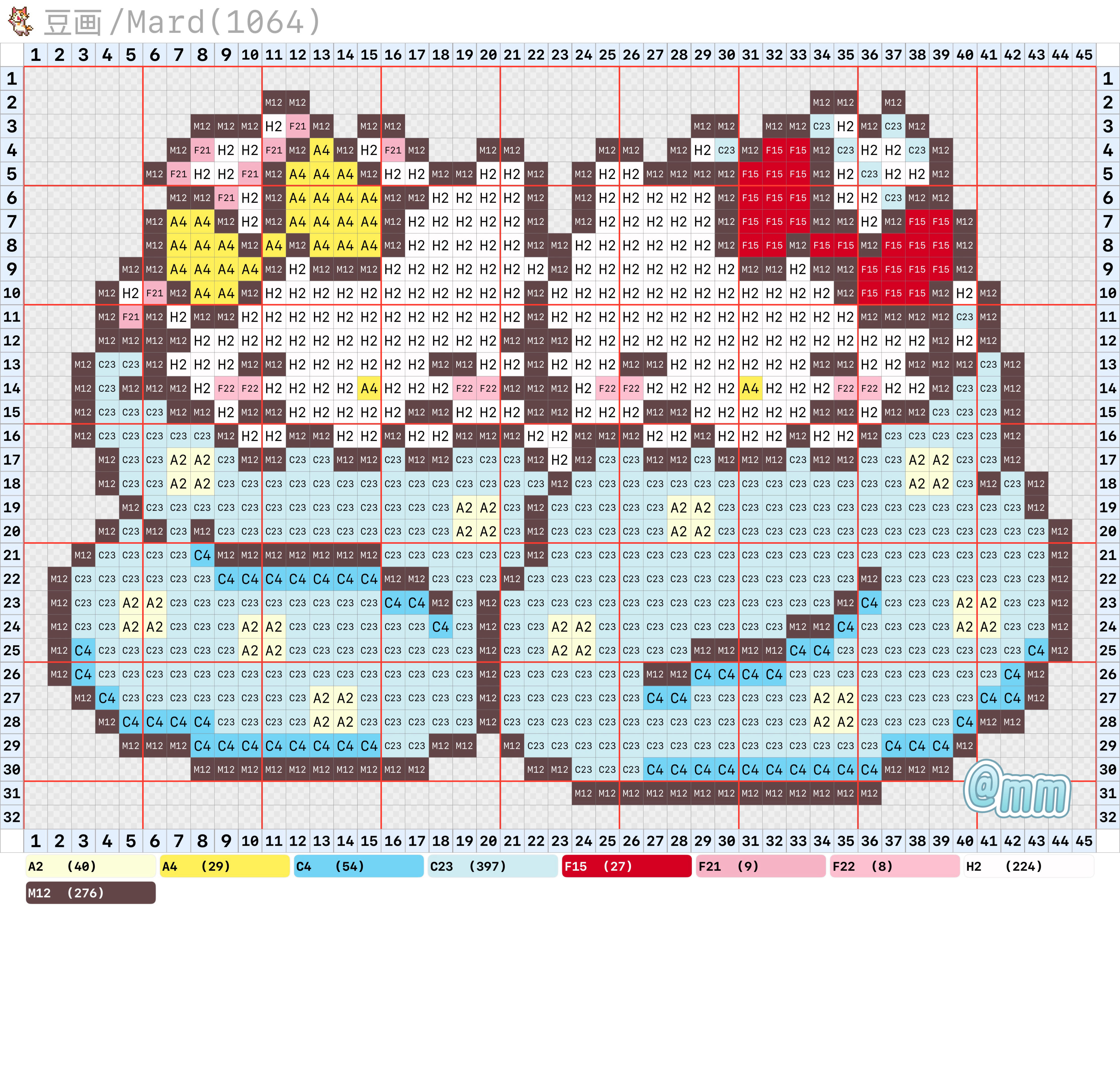 hellokitty拼豆图纸可自取第1436张,简单又好看,可保存 hellokitty拼豆图纸可自取第1436张,简单又好看,可保存